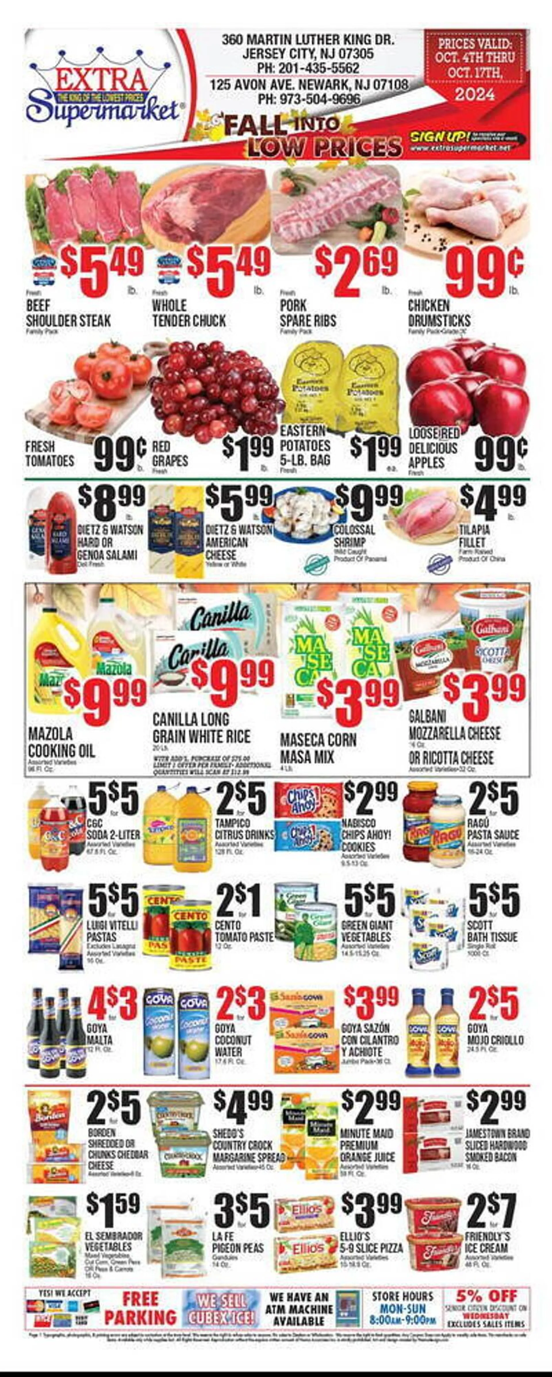 Extra Supermarket Weekly Ad - 1