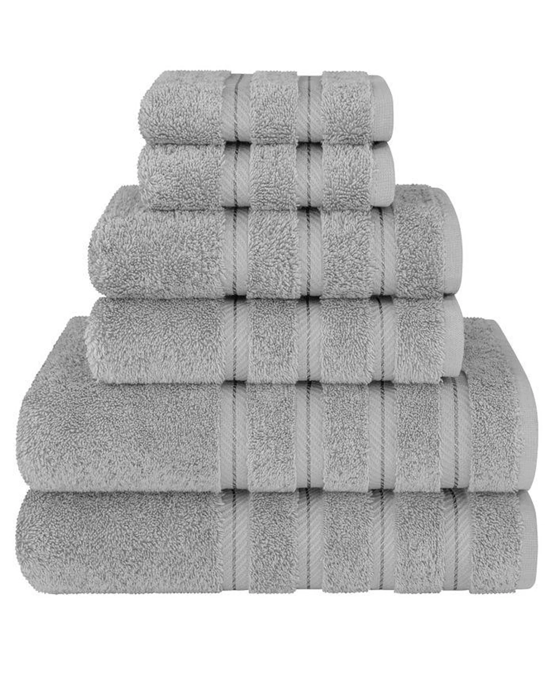 100% Cotton Luxury 6-Piece Towel Set