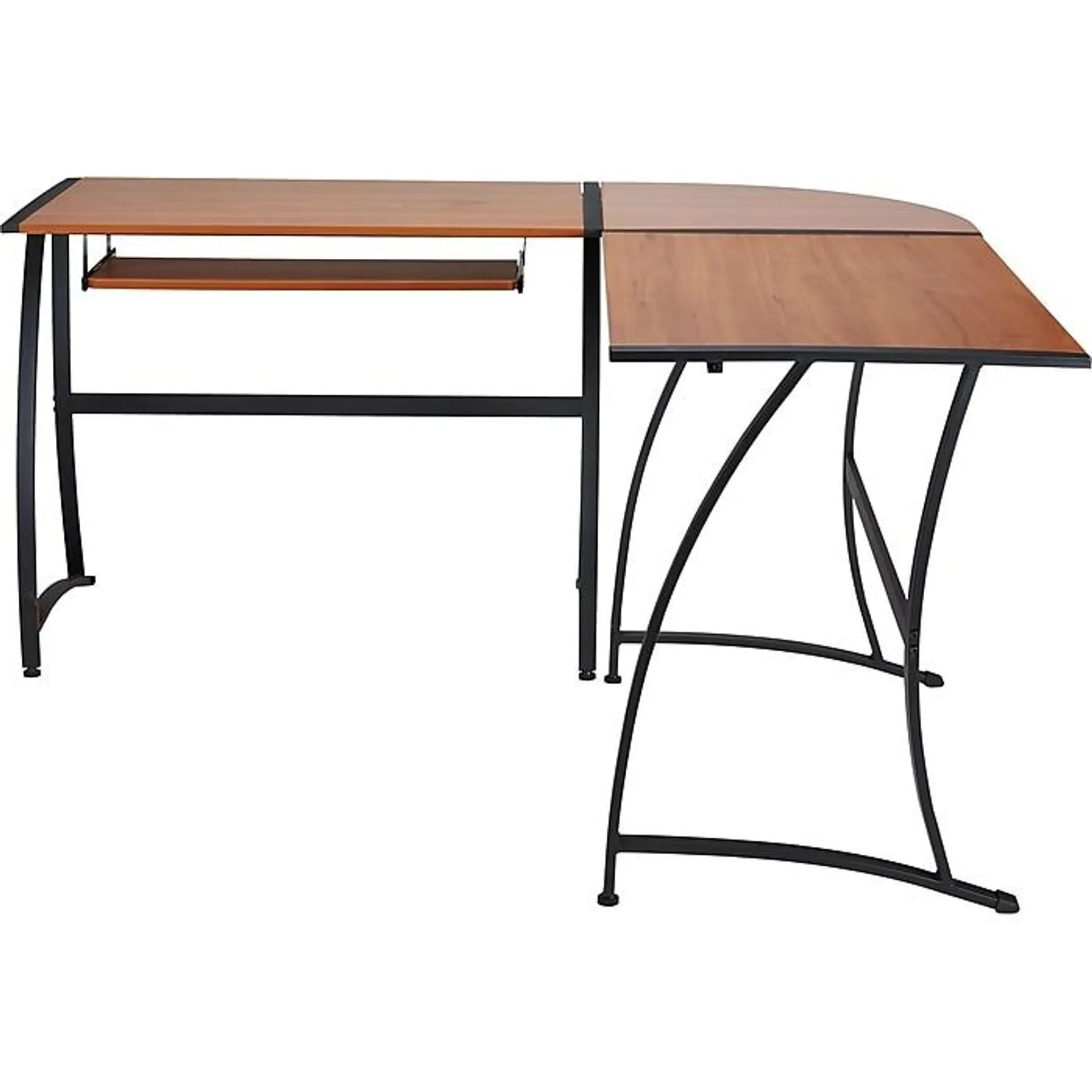 Staples Gillespie 62" W L-Shaped Computer Desk,