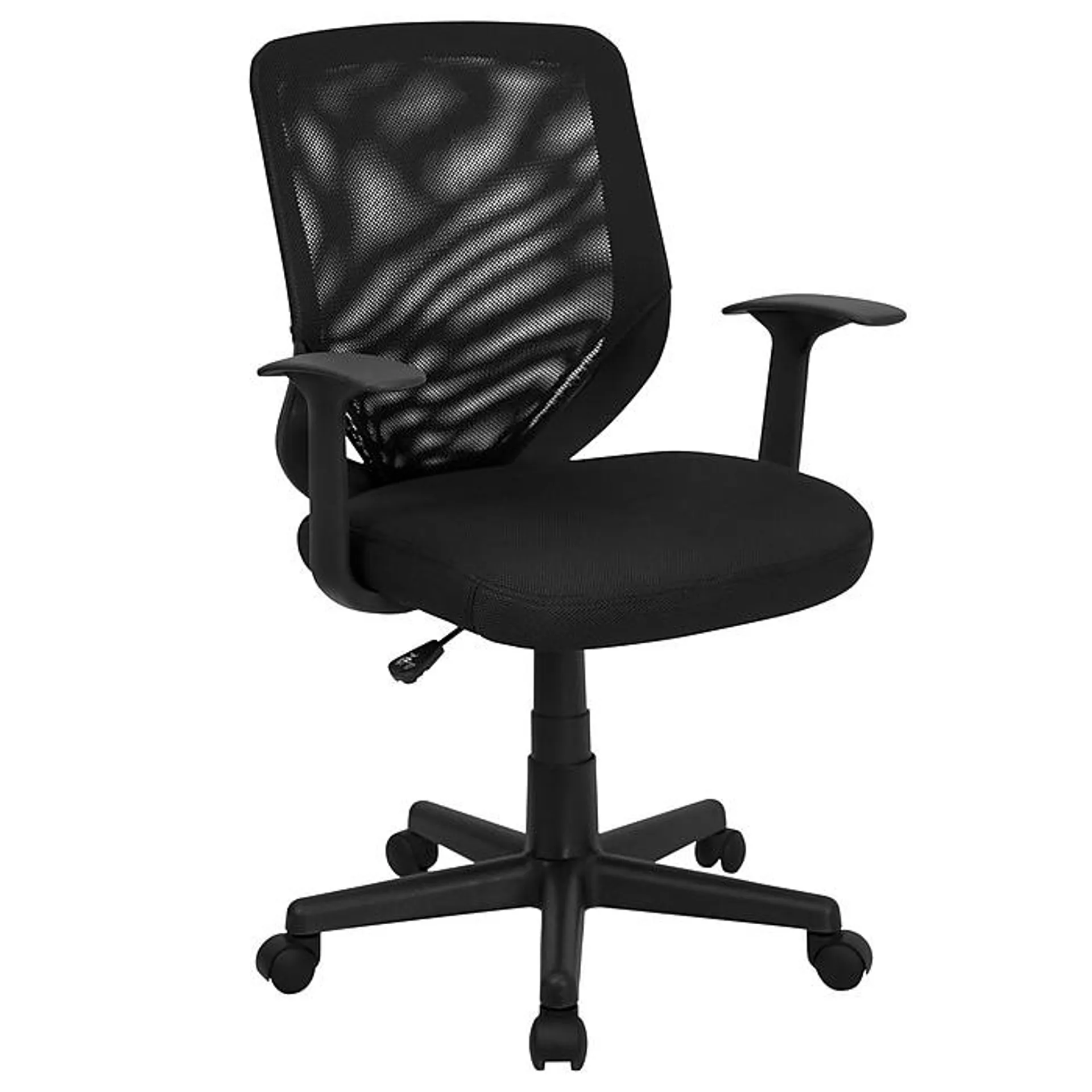 Flash Furniture Norris Ergonomic Mesh Swivel Mid-Back Tapered Back Task Office Chair,