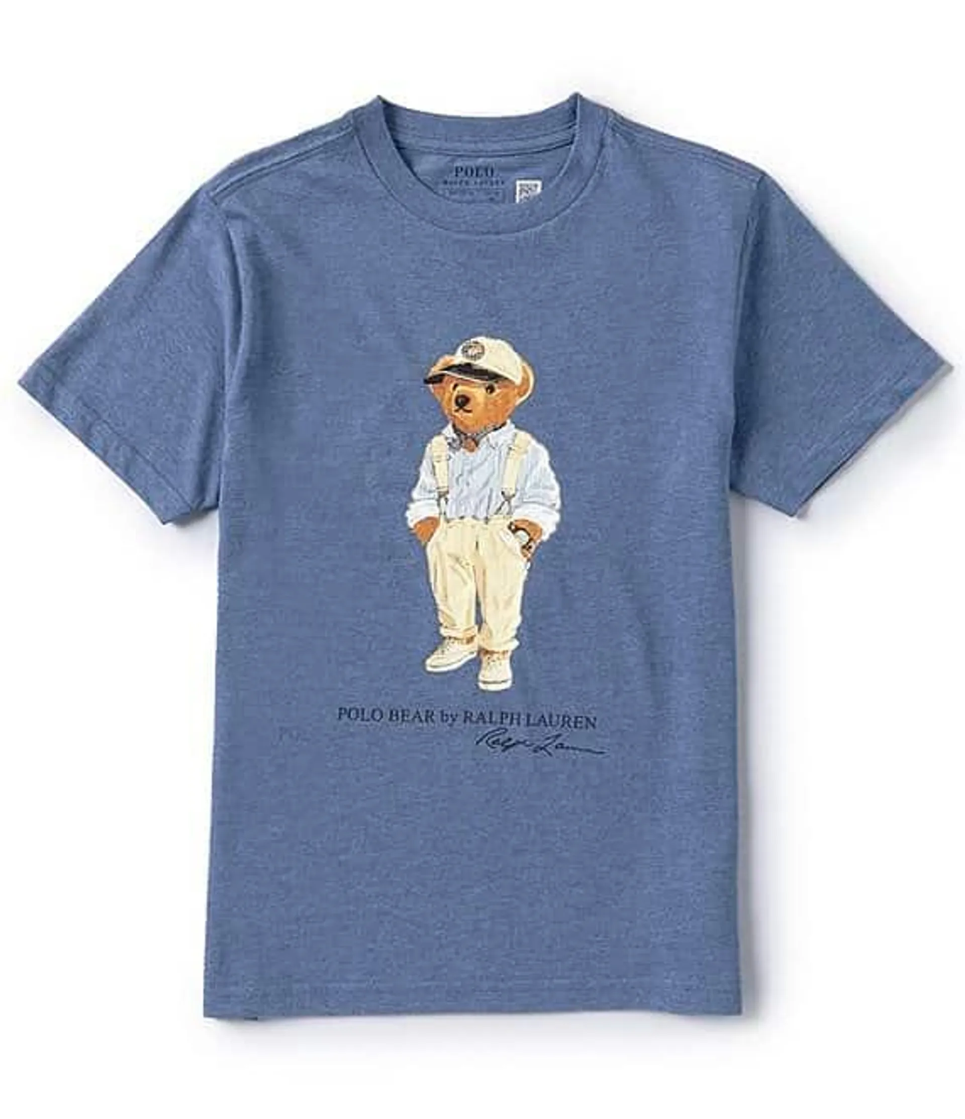 Big Boys 8-20 Short Sleeve Polo Bear Jersey T-Shirt