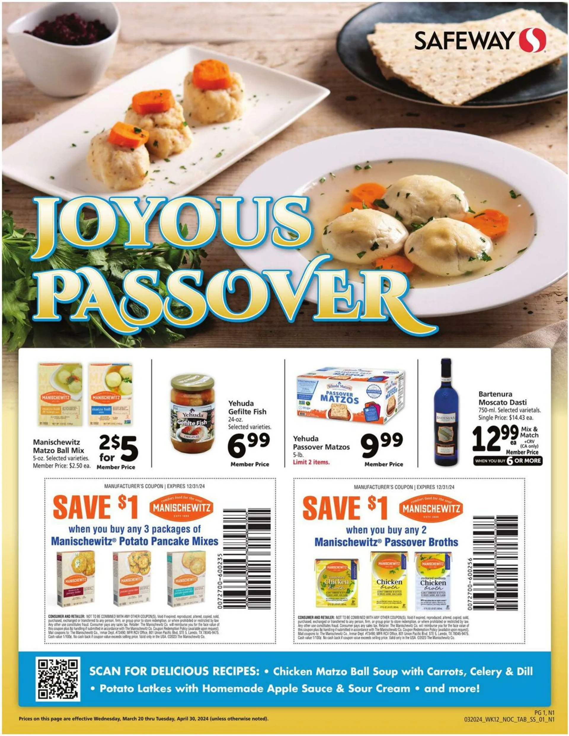 Weekly ad Safeway Current weekly ad from March 20 to April 30 2024 - Page 