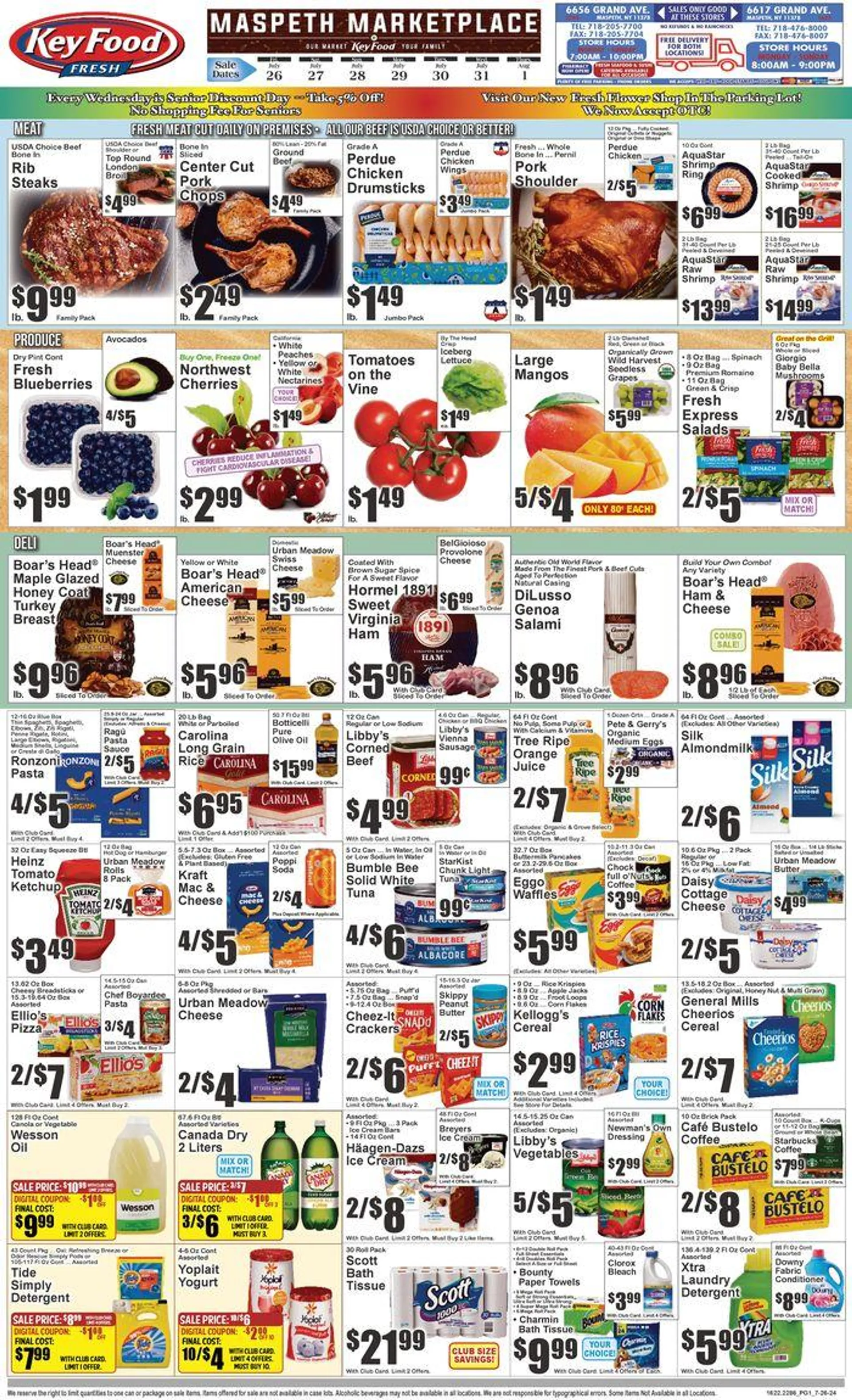 Weekly ad Top deals for all customers from July 26 to August 1 2024 - Page 1