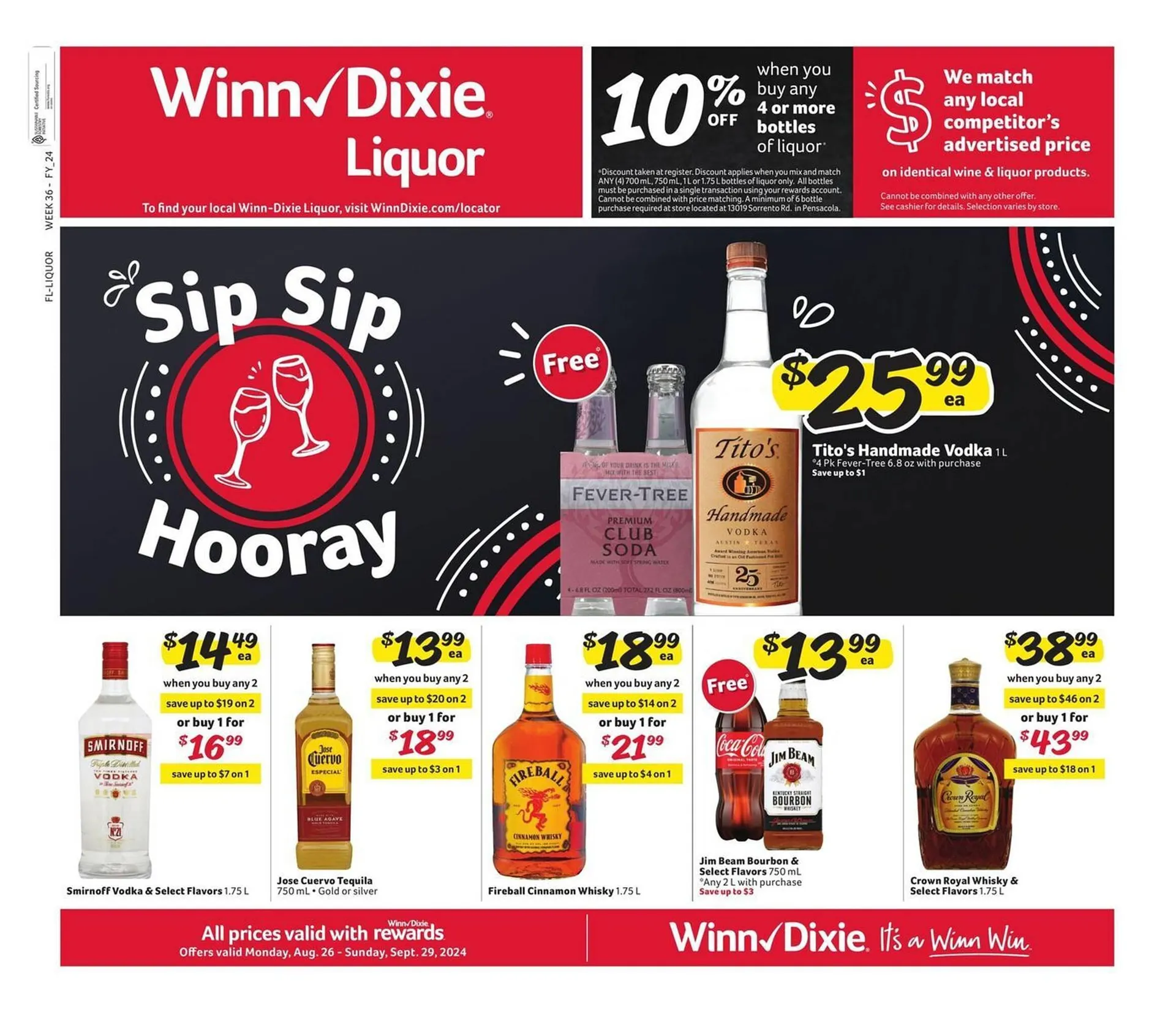 Winn Dixie Weekly Ad - 1