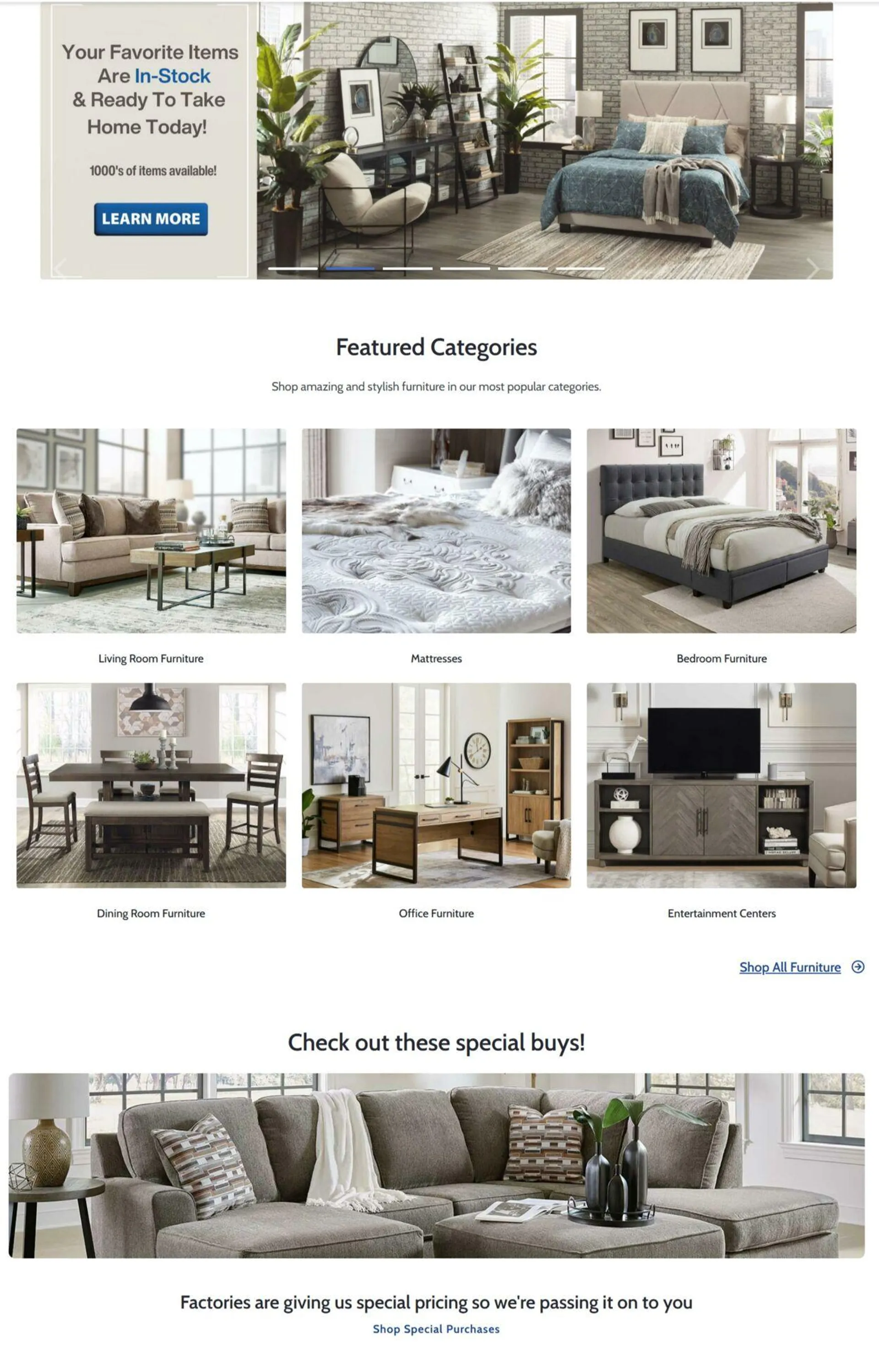 American Furniture Warehouse Current weekly ad - 1