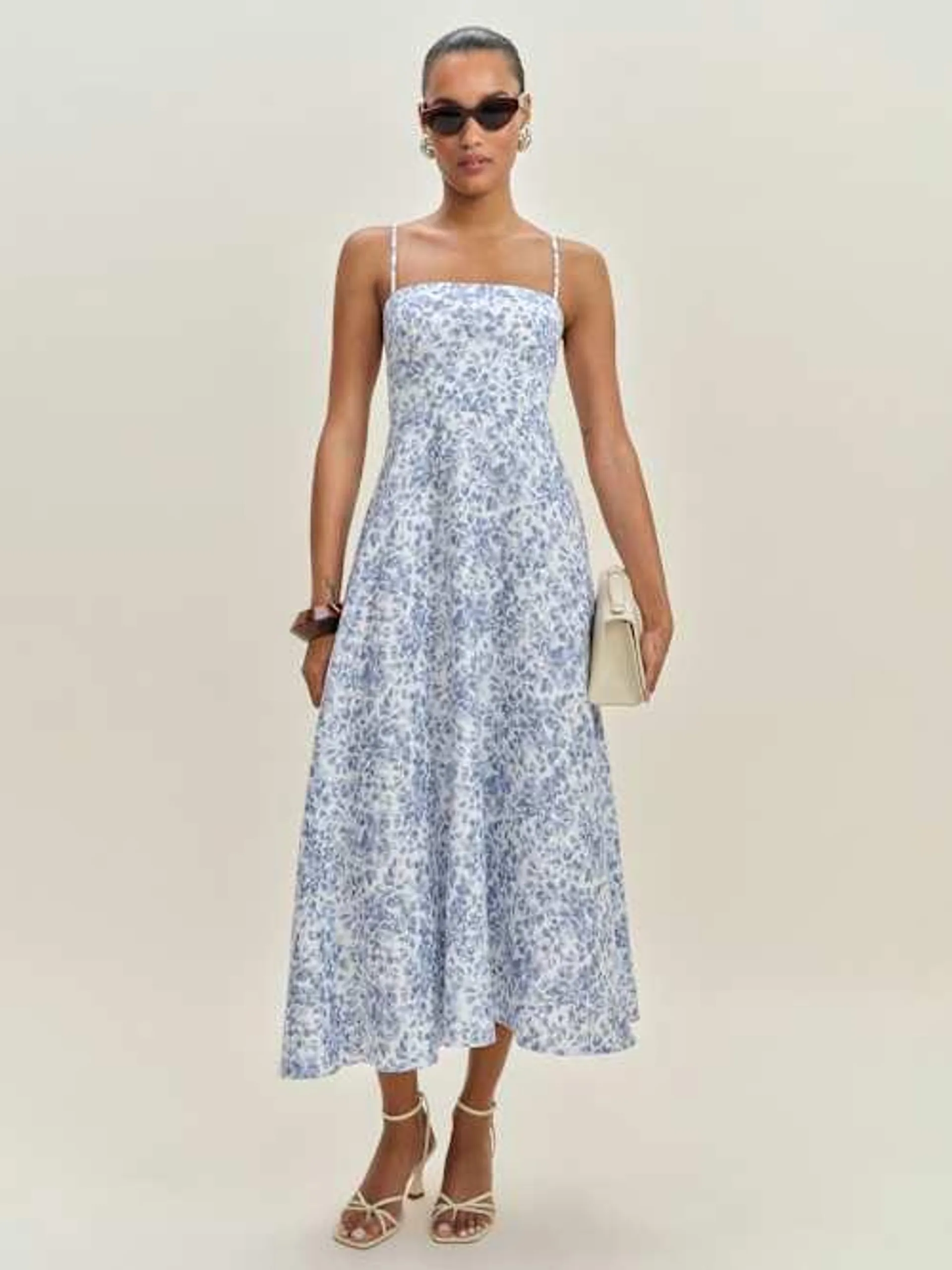 Monette Linen Dress