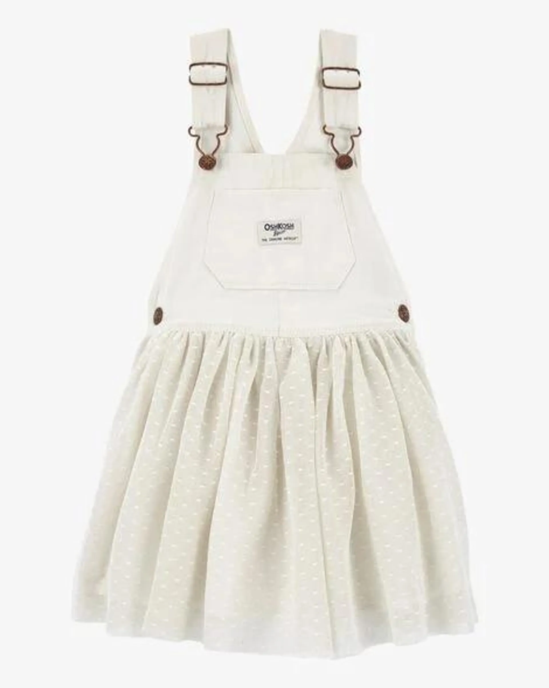 Baby Sparkly Tulle & Denim Jumper Dress