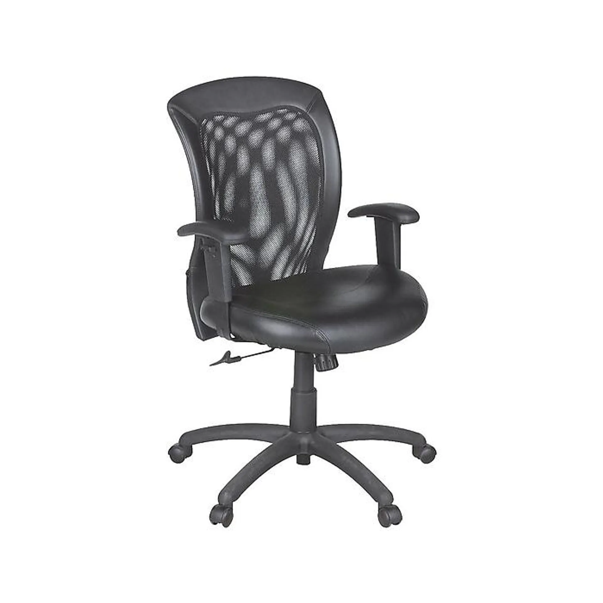 Global Airflow Ergonomic Leather Swivel Manager Chair,