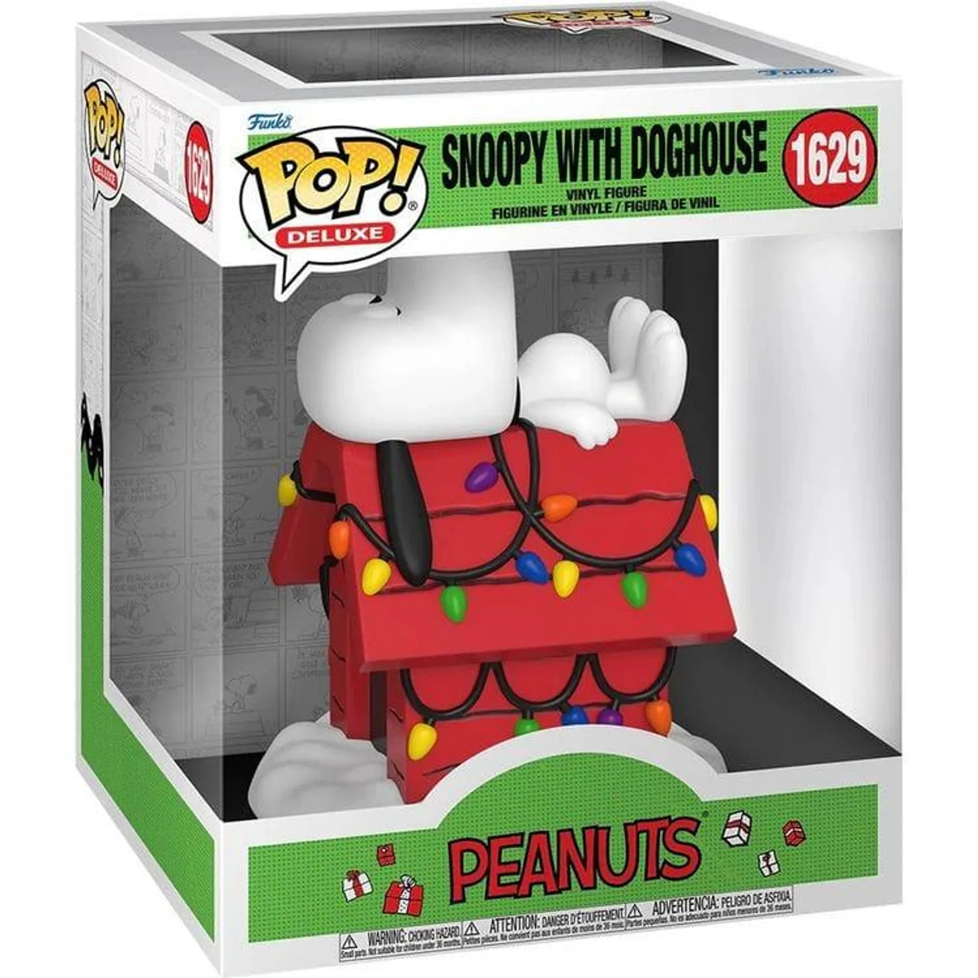 POP! Deluxe: Snoopy with Doghouse Figure