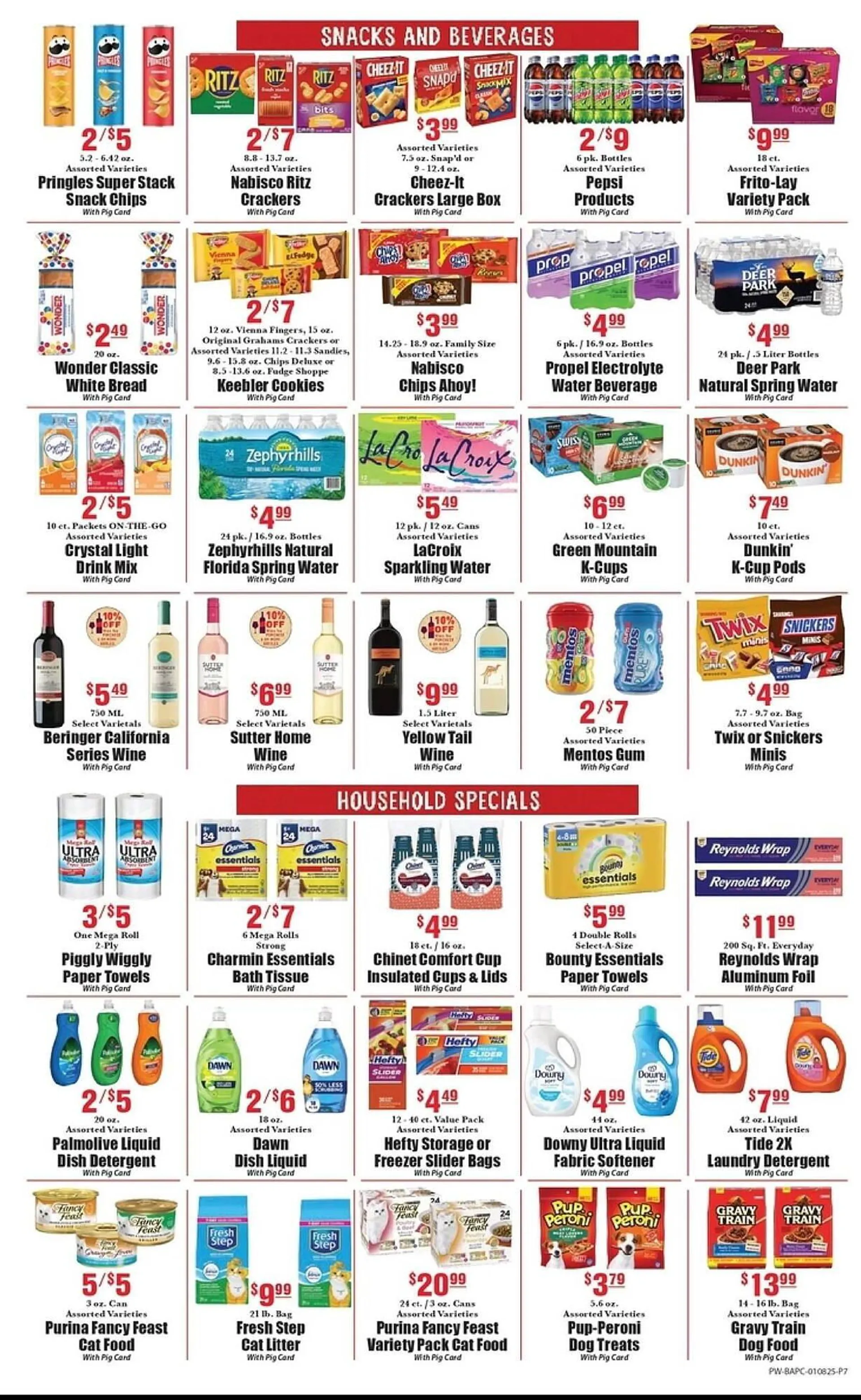 Weekly ad Piggly Wiggly Weekly Ad from January 13 to January 19 2025 - Page 7