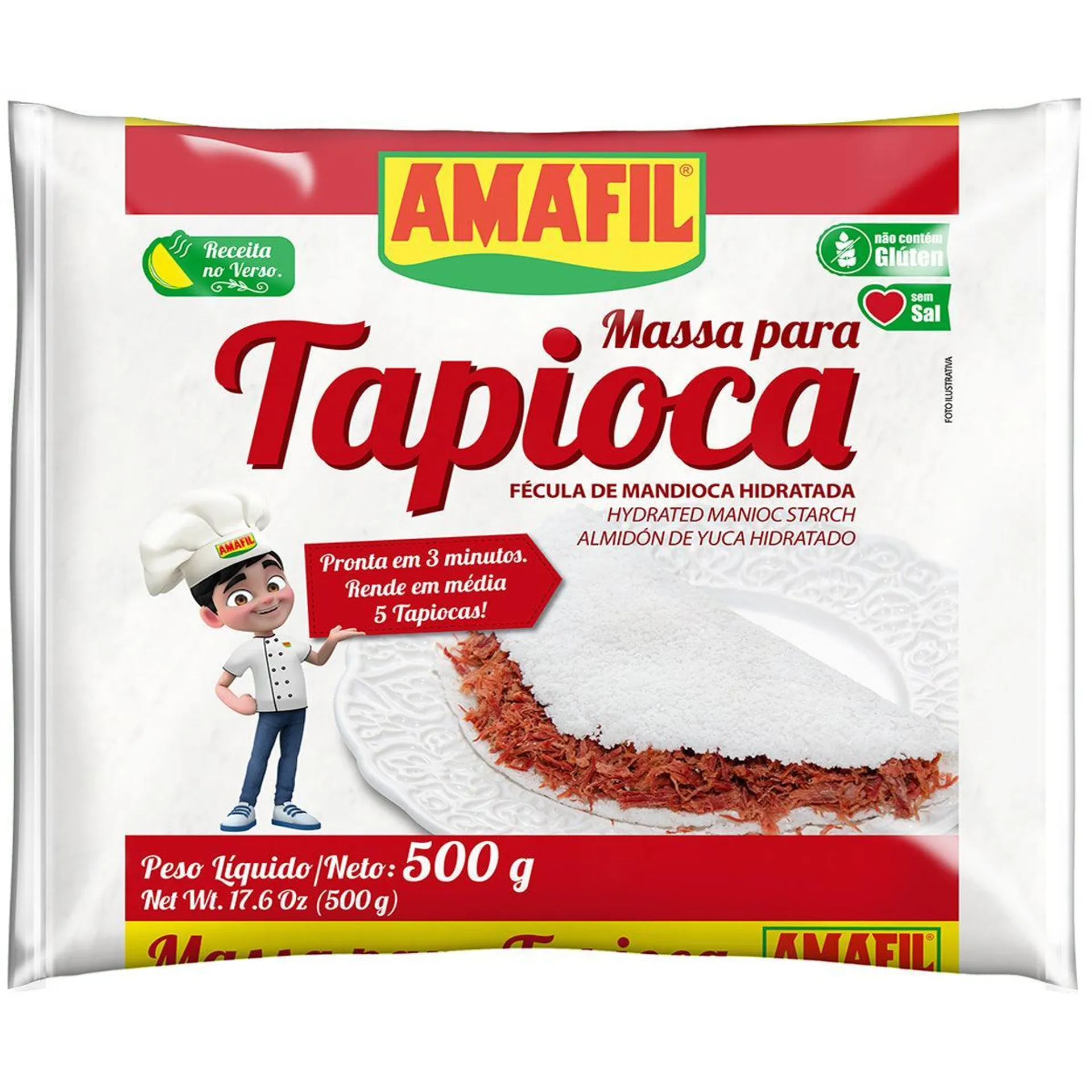 Amafil Tapioca Hidratada 500G