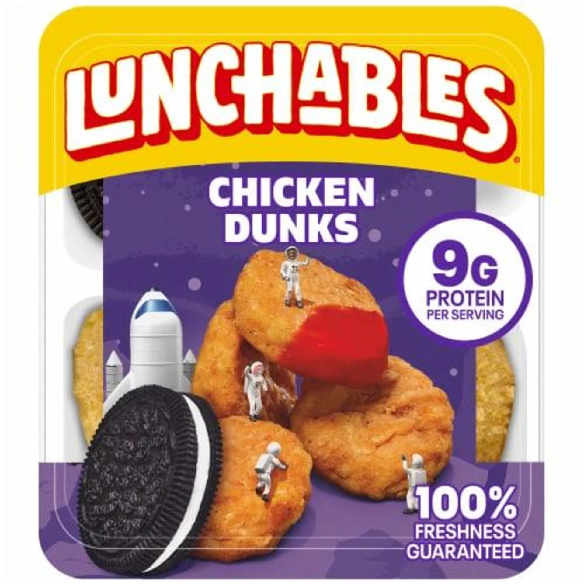 Lunchables Chicken Dunks with Chocolate Sandwich Cookies