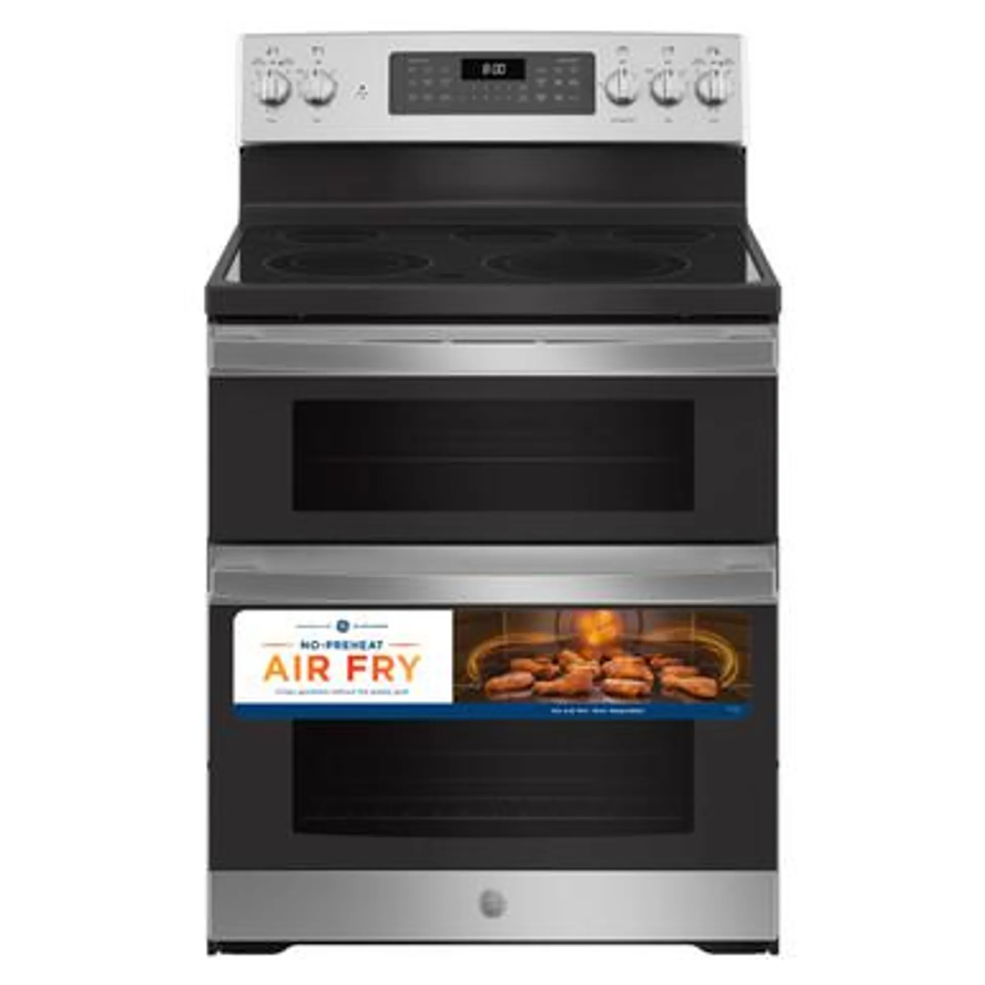 GE® 30” Free-Standing Electric Double Oven Convection Range - JBS86SPSS