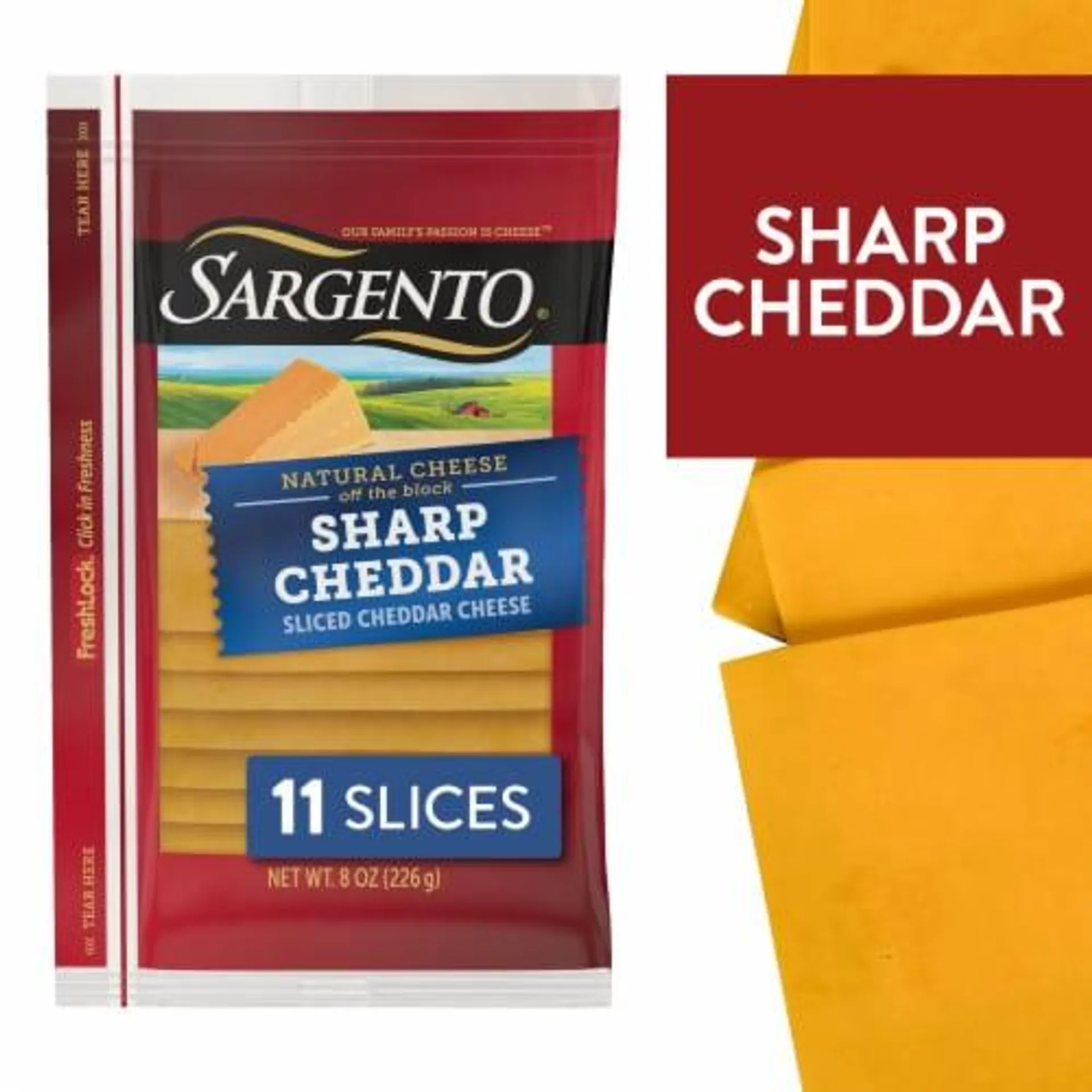 Sargento® Sharp Cheddar Sliced Cheese