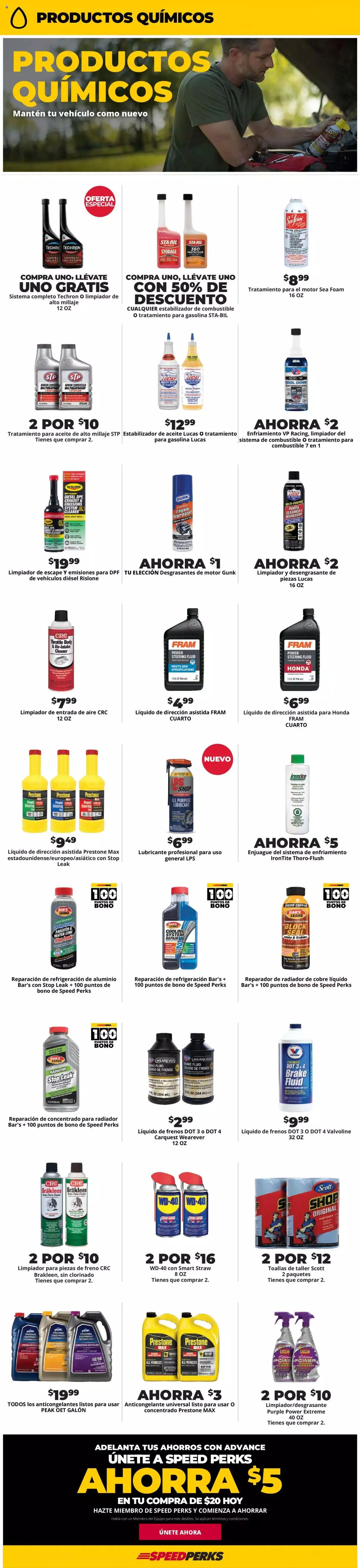 Weekly ad Advance Auto Parts - Sales Ad - Spanish from March 1 to March 31 2024 - Page 3