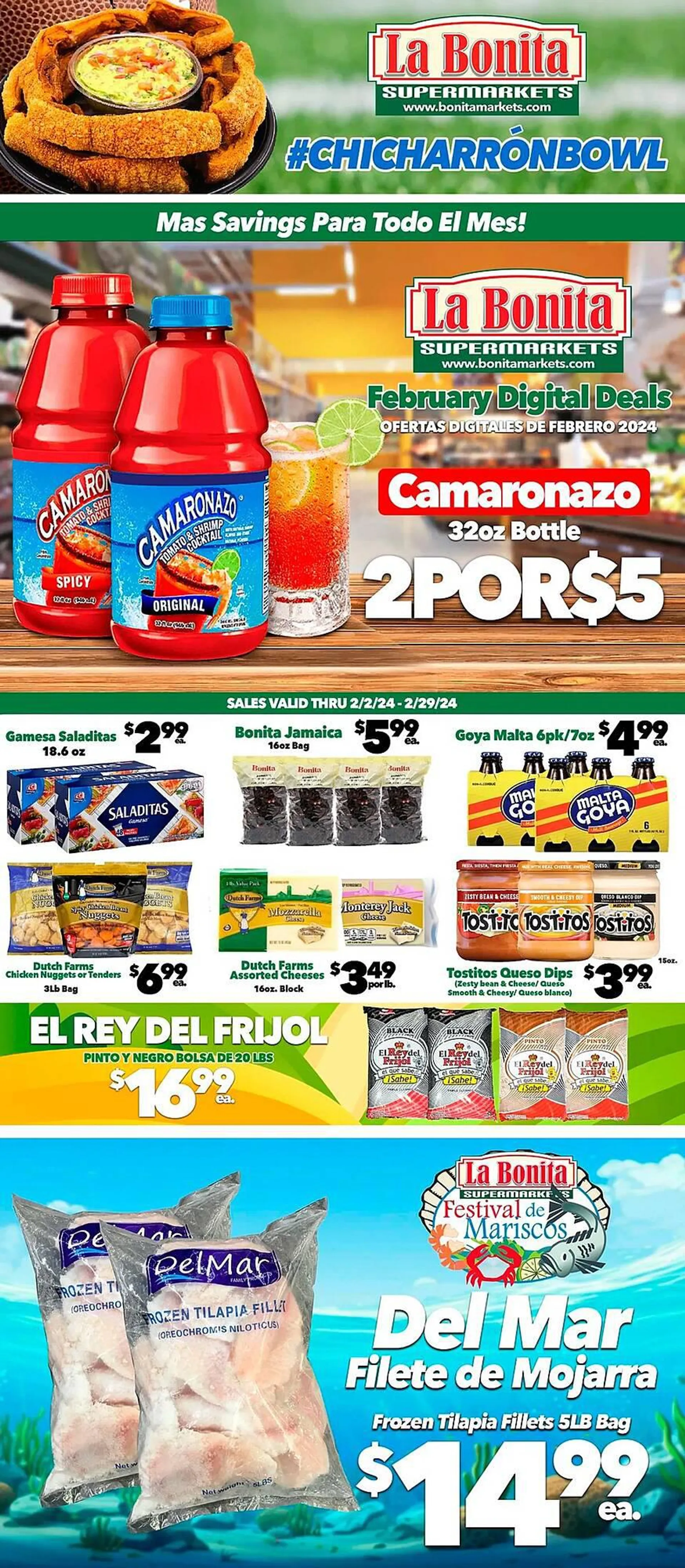 Weekly ad La Bonita Supermarkets Weekly Ad from February 6 to February 29 2024 - Page 