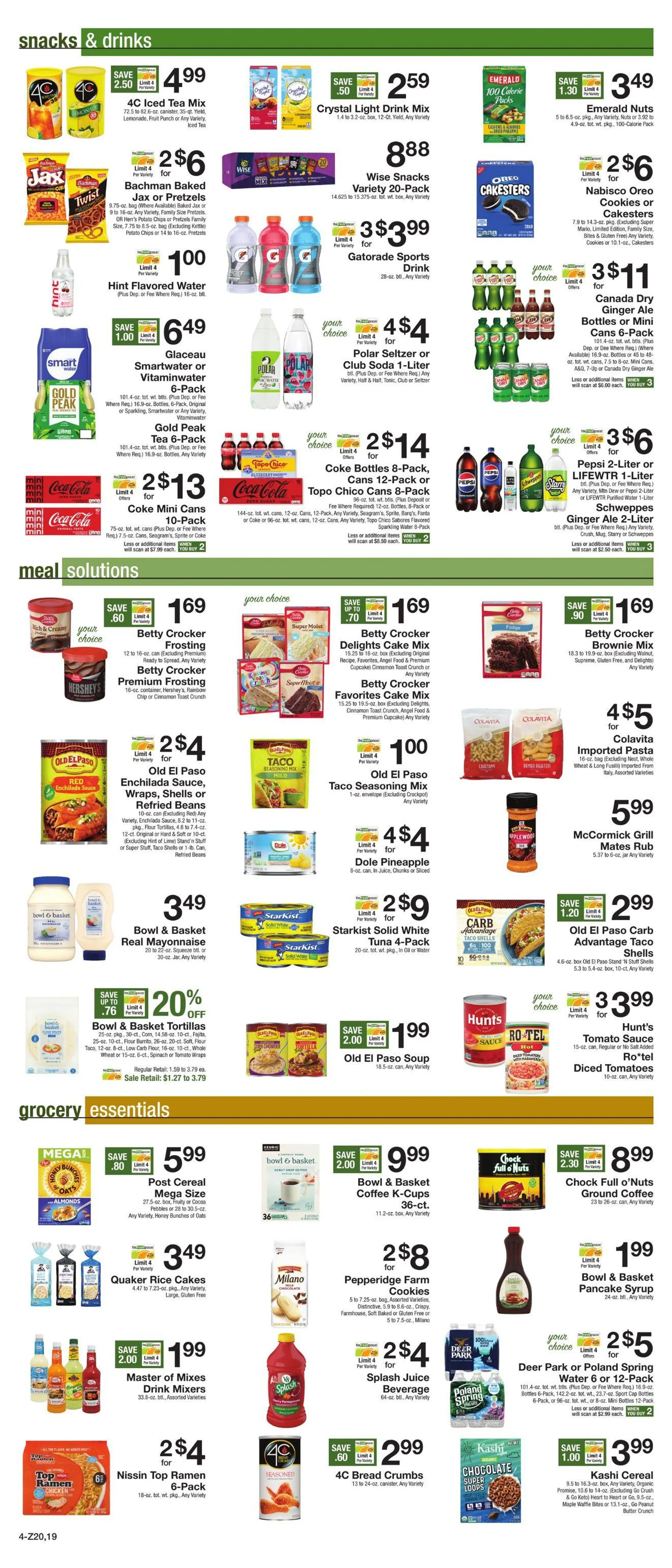 Weekly ad Gerrity's Supermarkets Current weekly ad from July 19 to July 25 2024 - Page 4