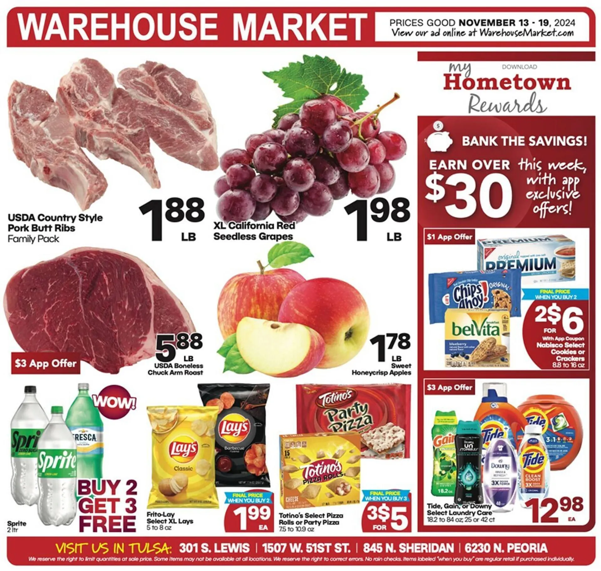 Warehouse Market Weekly Ad - 1