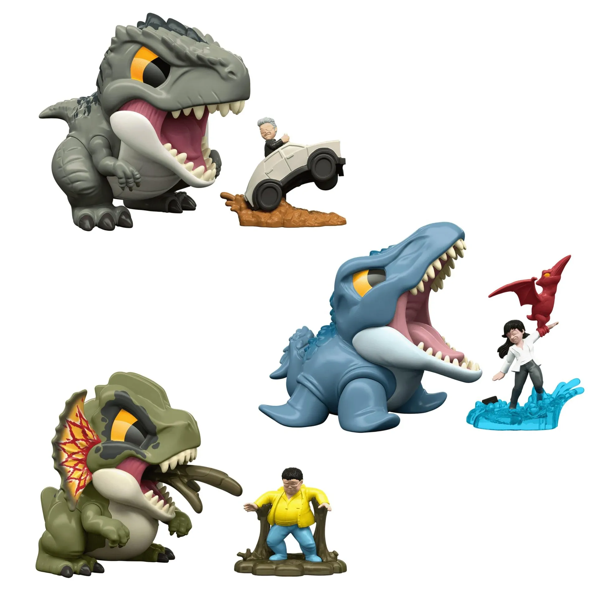 Jurassic World Bite Club Collectible Figures