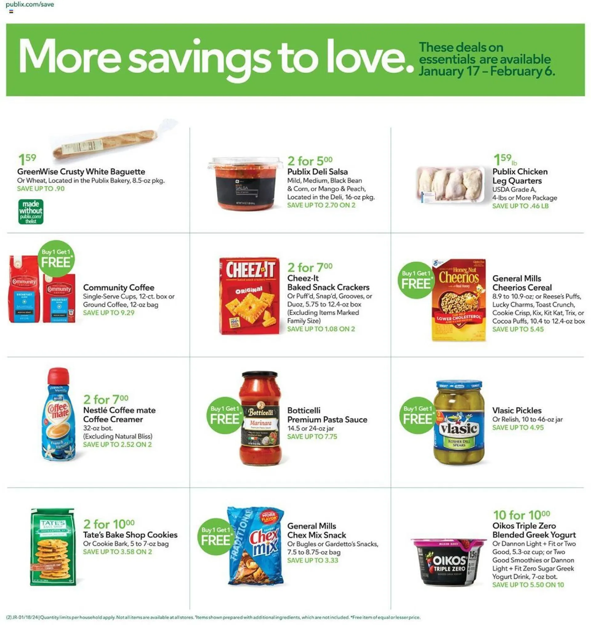 Weekly ad Publix Weekly Ad from January 17 to January 23 2024 - Page 2