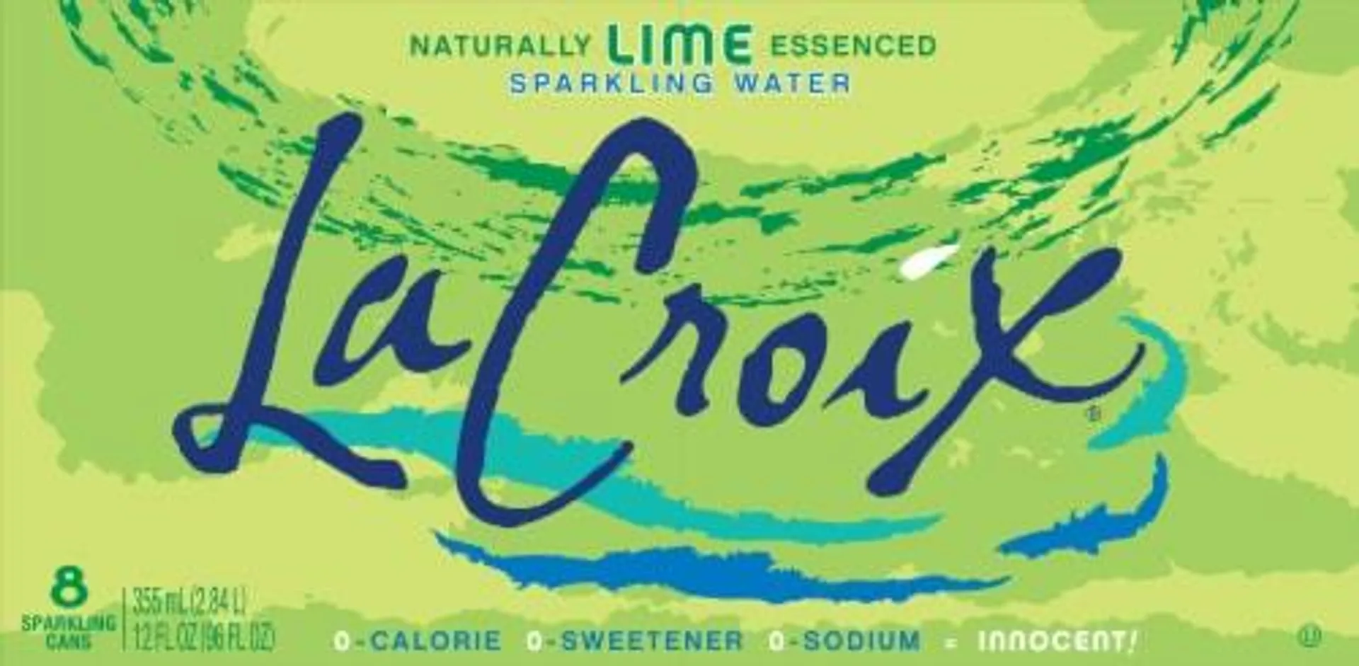 LaCroix® Lime Flavored Sparkling Water Cans