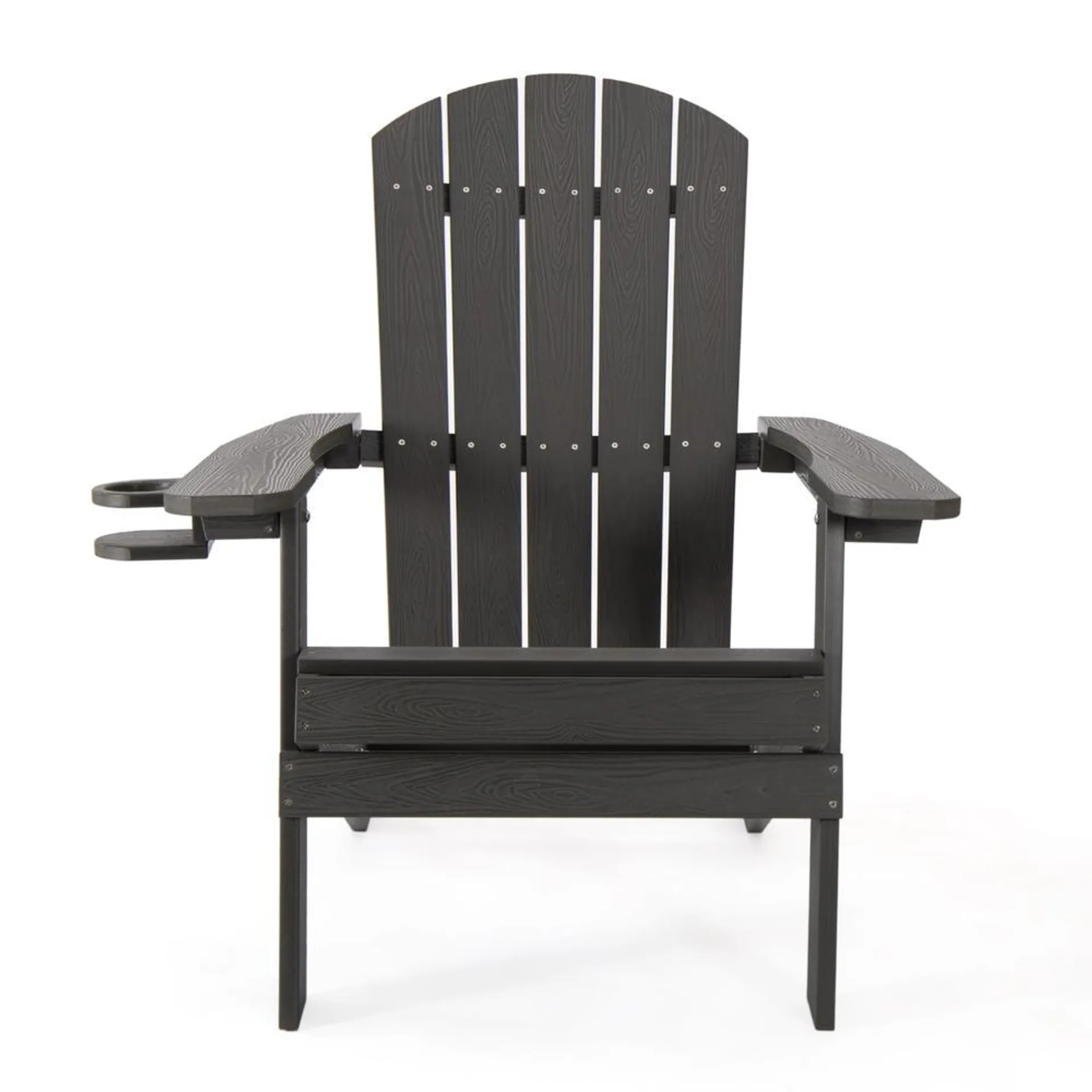 Posh Living Bastian Black Outdoor Adirondack Chair