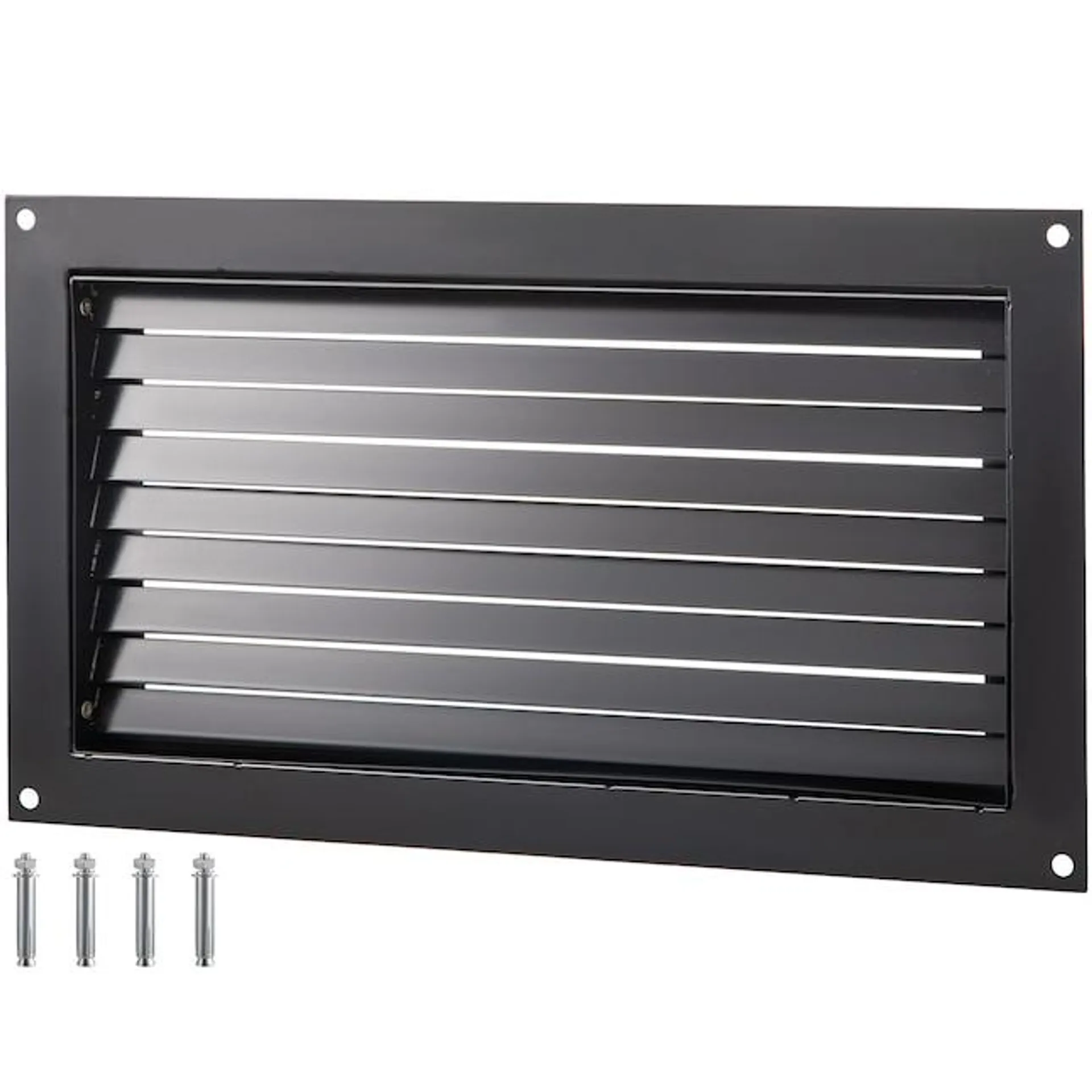 VEVOR Crawl Space Flood Vent Foundation 8-in x 16-in Steel Foundation Vent