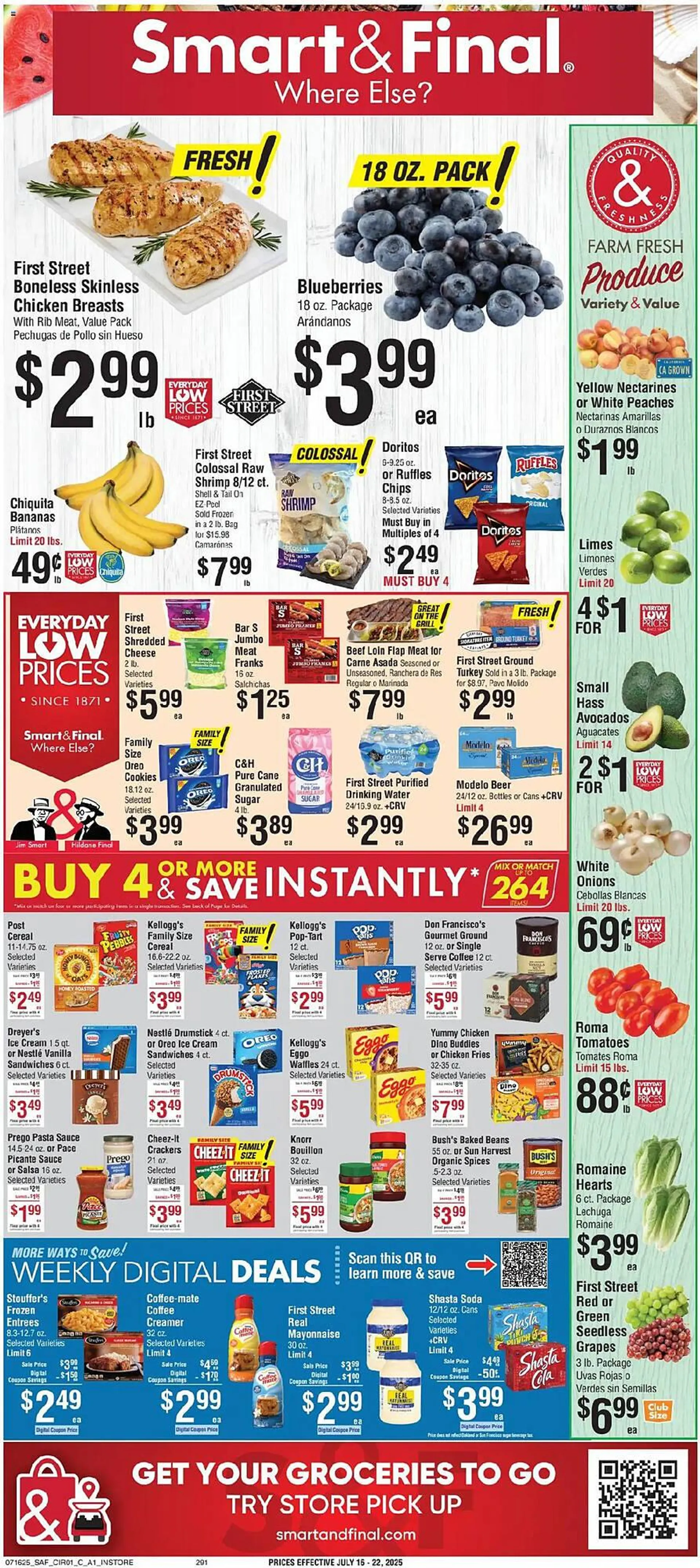 Weekly ad Smart & Final Weekly Ad from July 16 to July 22 2025 - Page 1