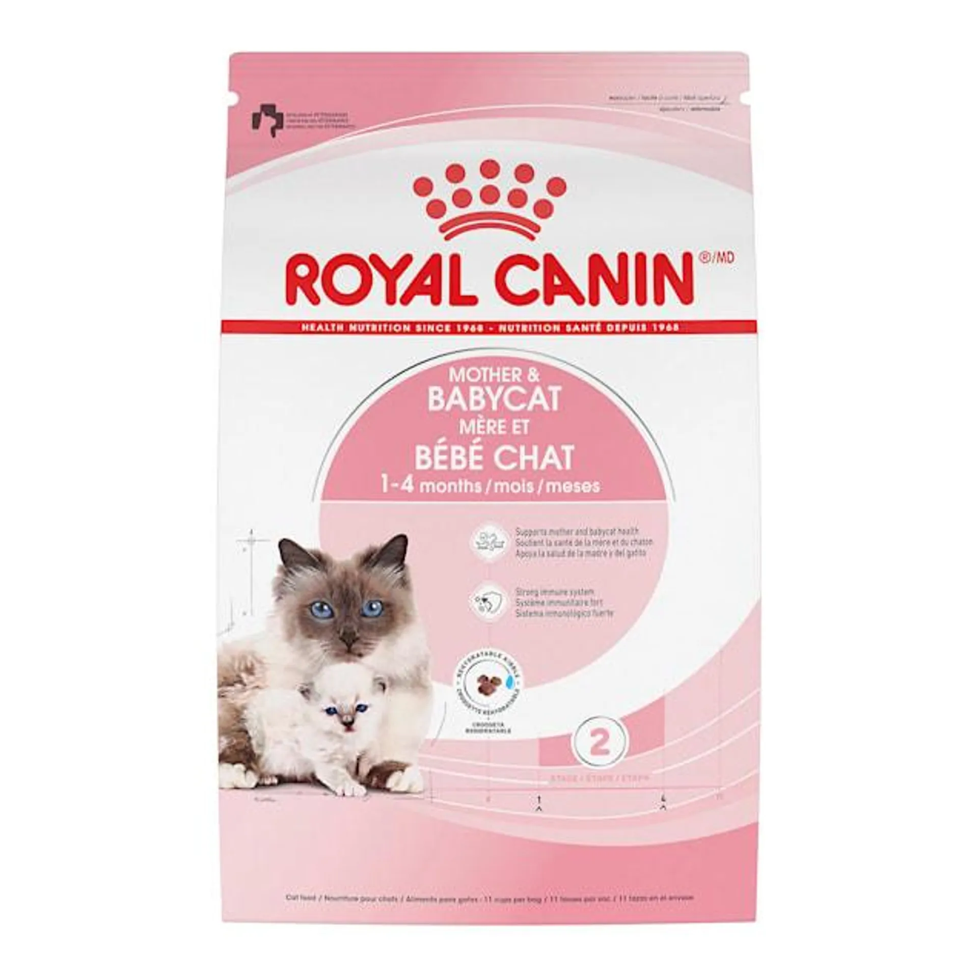Royal Canin Feline Health Nutrition Mother & Babycat Dry Cat Food, 6 lbs.