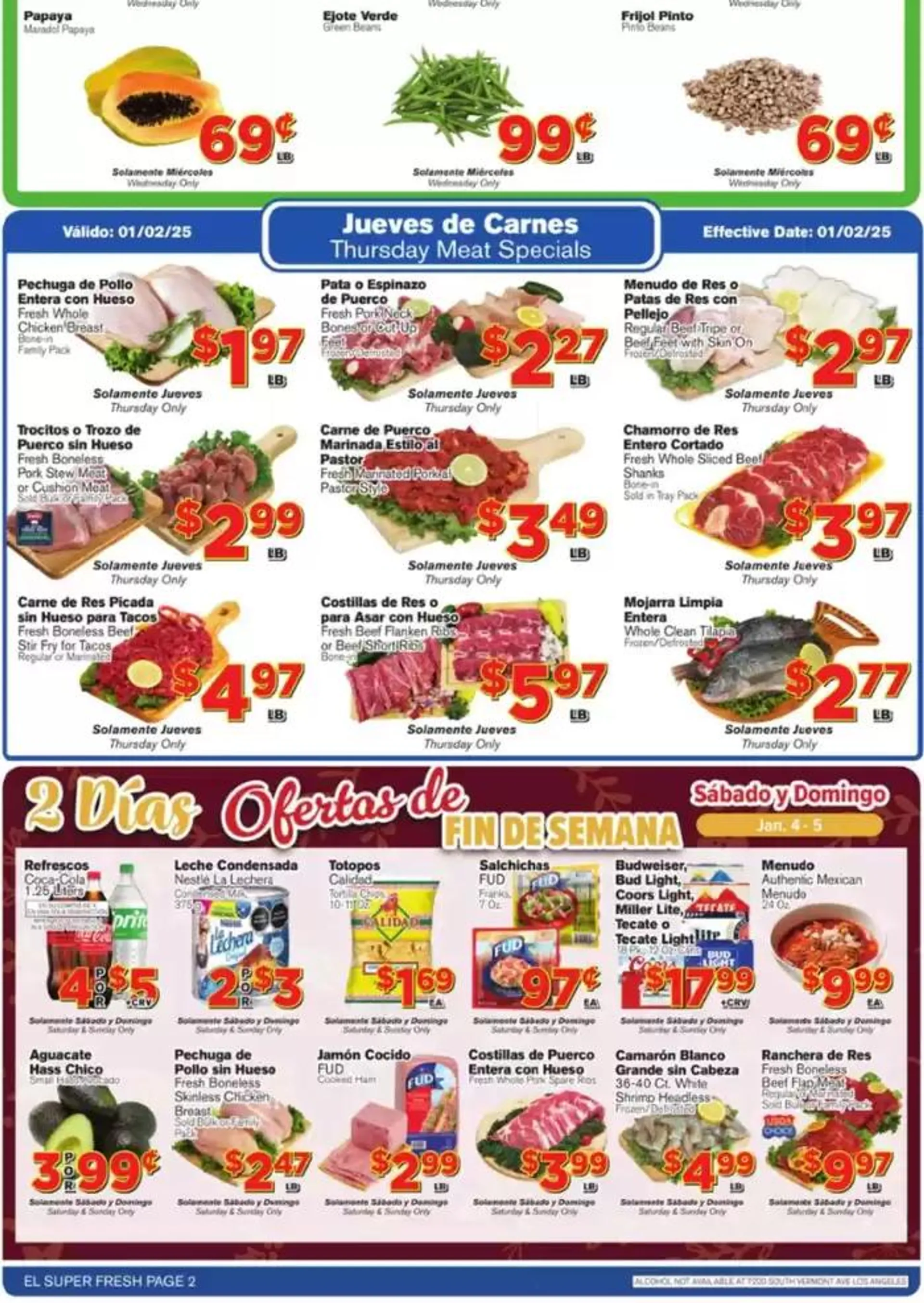 Weekly ad Weekly Ads El Super from January 1 to January 7 2025 - Page 3