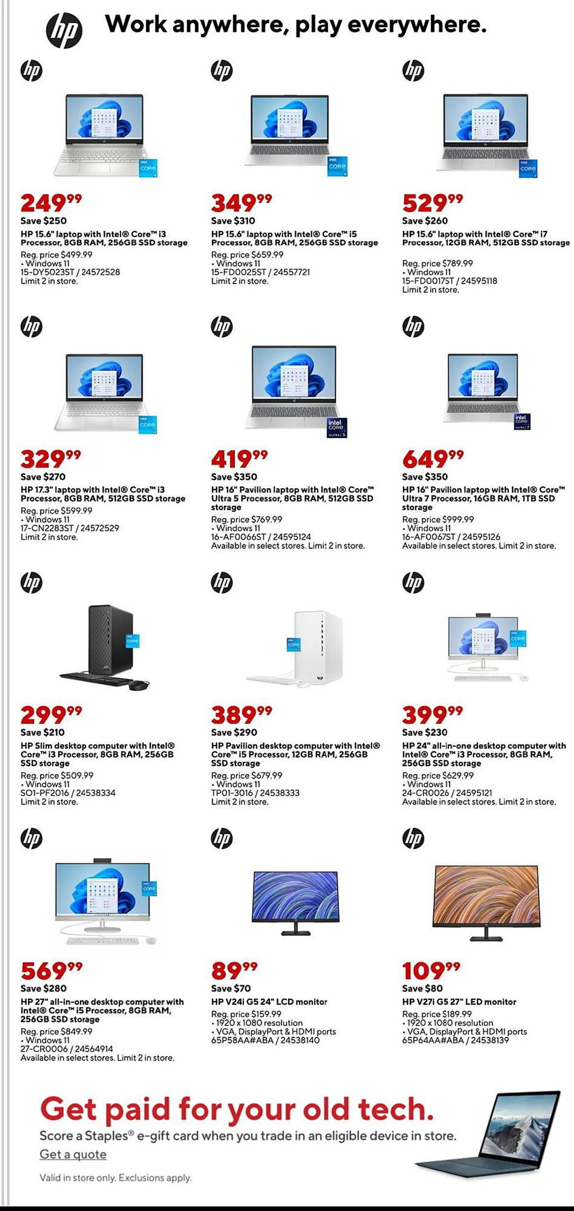 Weekly ad Staples Weekly Ad from October 27 to November 2 2024 - Page 6