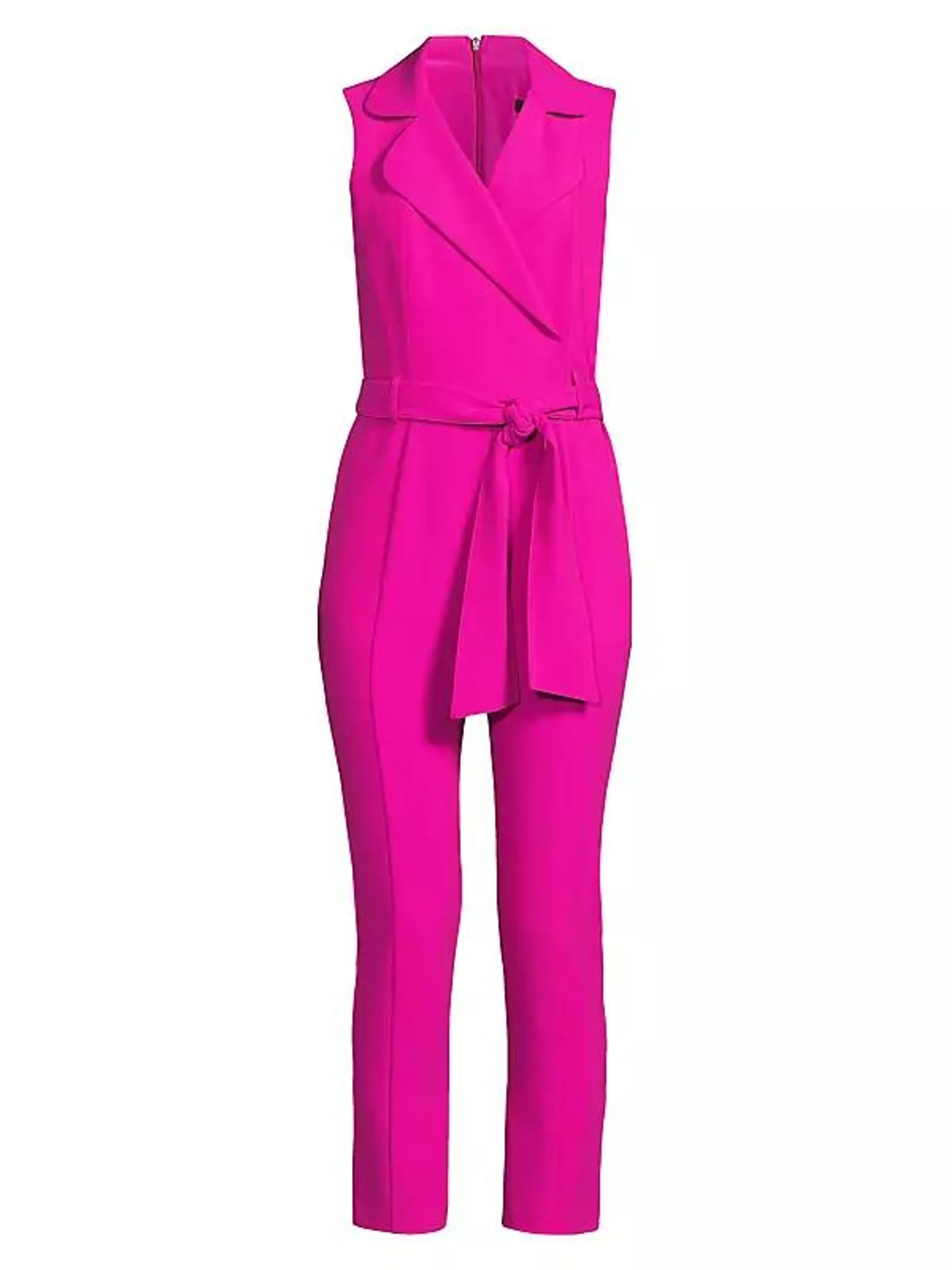 Danica Belted Sleeveless Jumpsuit