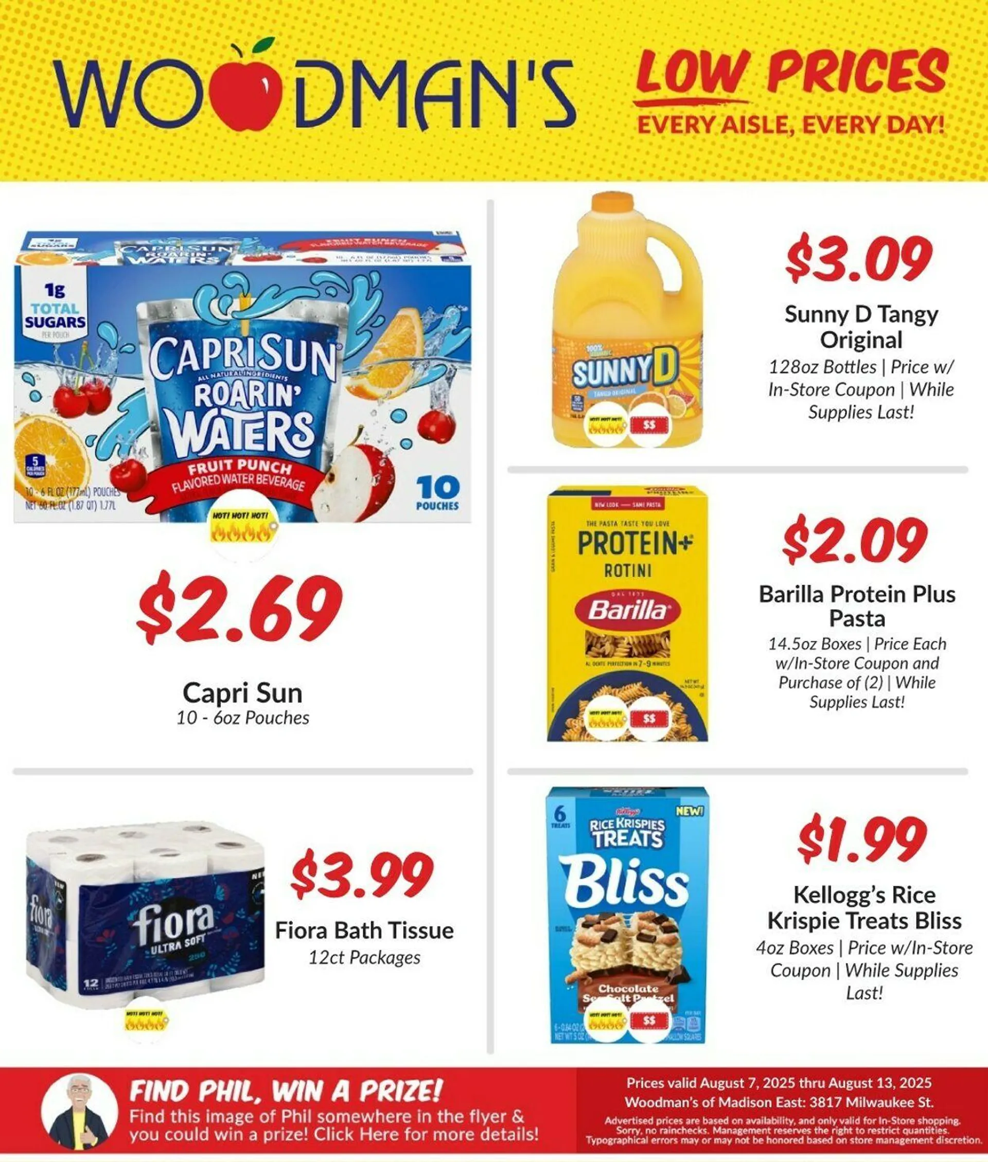 Weekly ad Woodman's Market - MADISON, WI (EAST) from August 14 to August 20 2025 - Page 1
