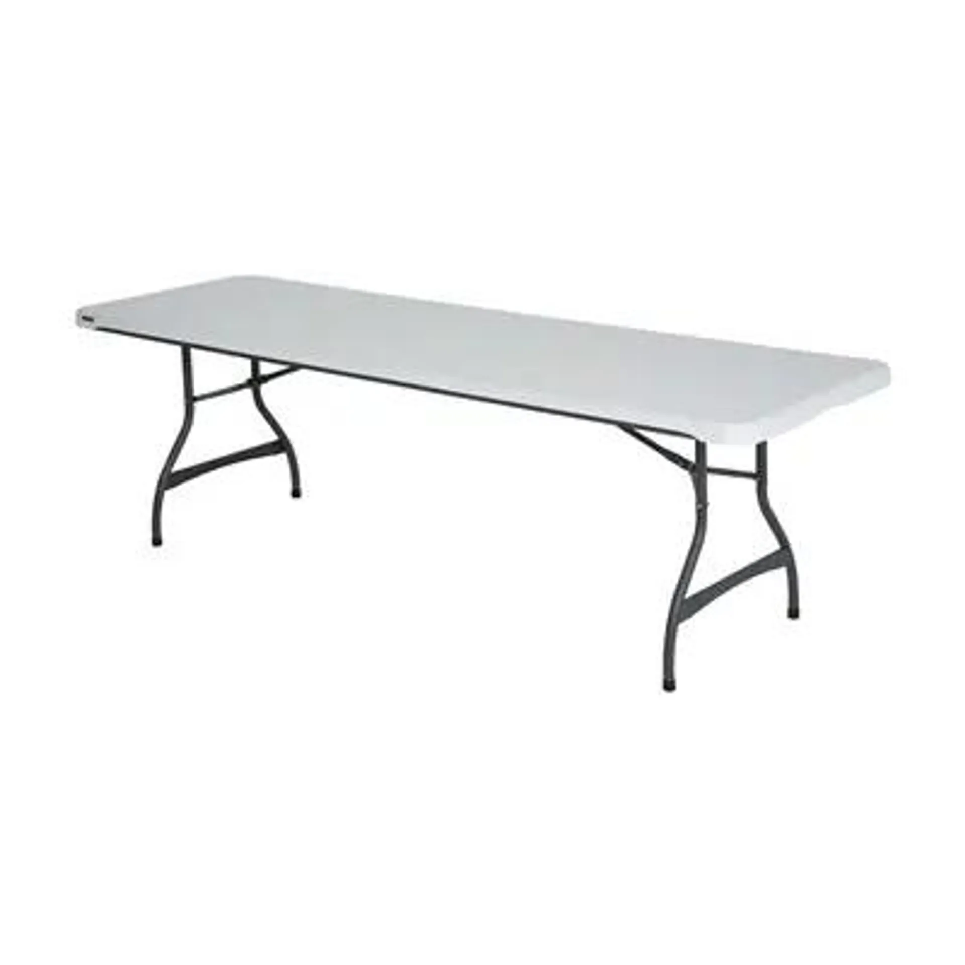 Lifetime 8-Foot Nesting Table (Commercial) - White Granite