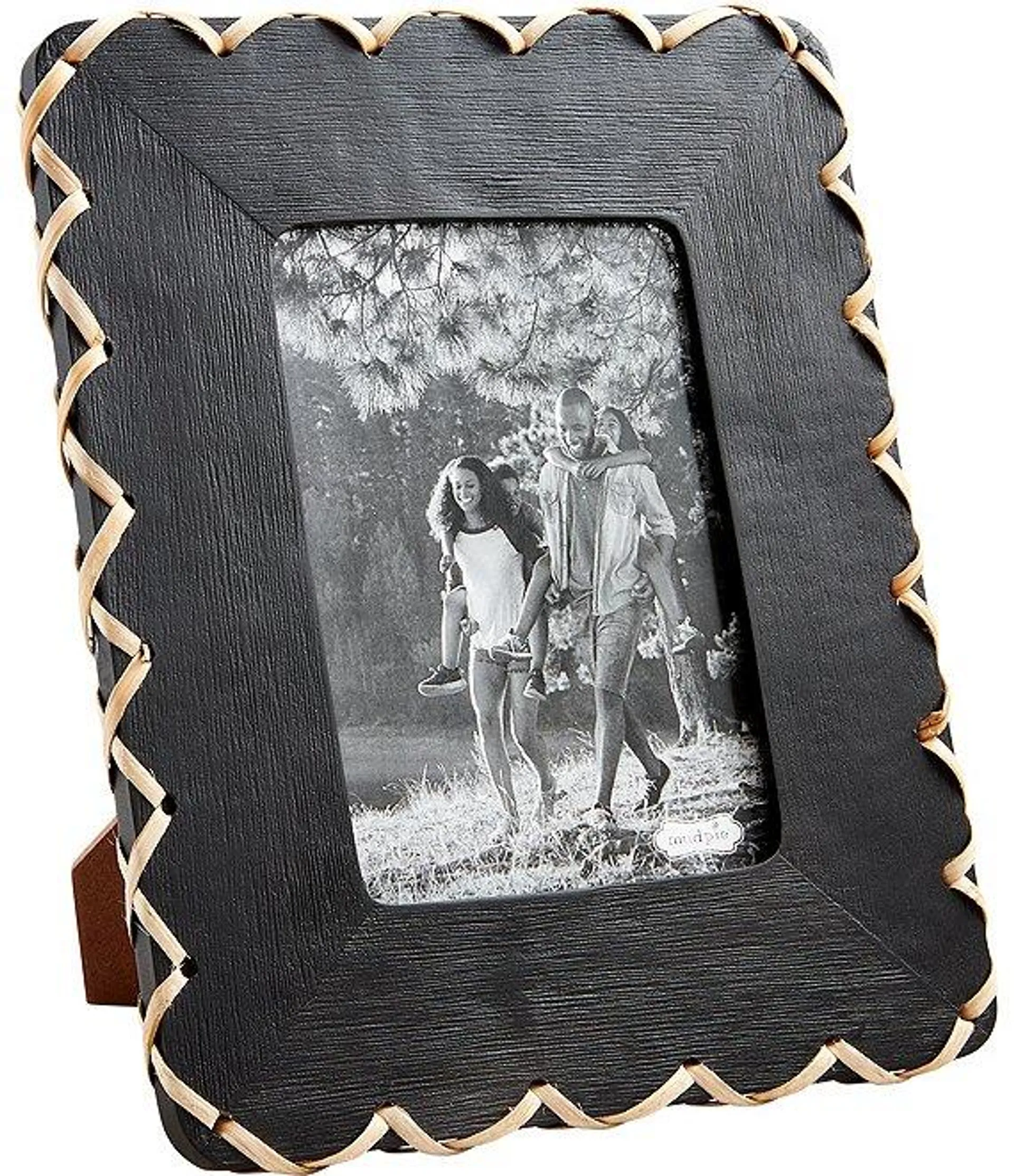 Braided Rattan Edge Picture Frame