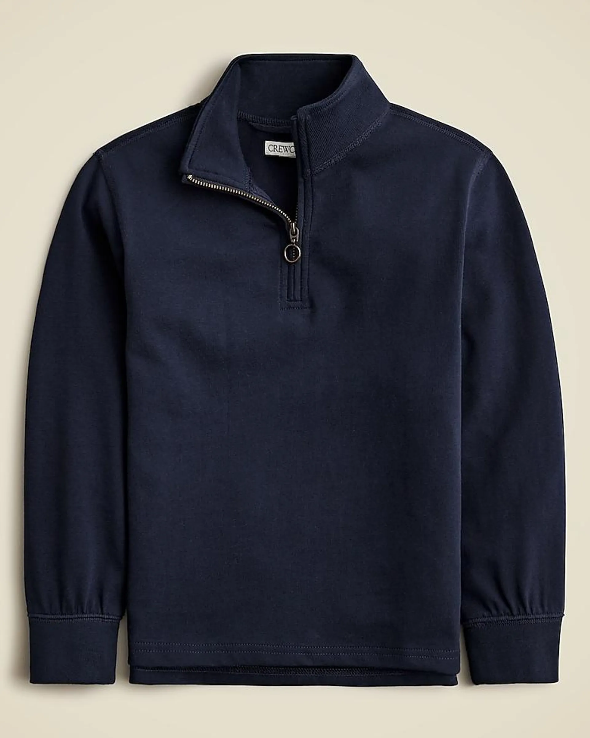 Kids' relaxed-fit half-zip pullover