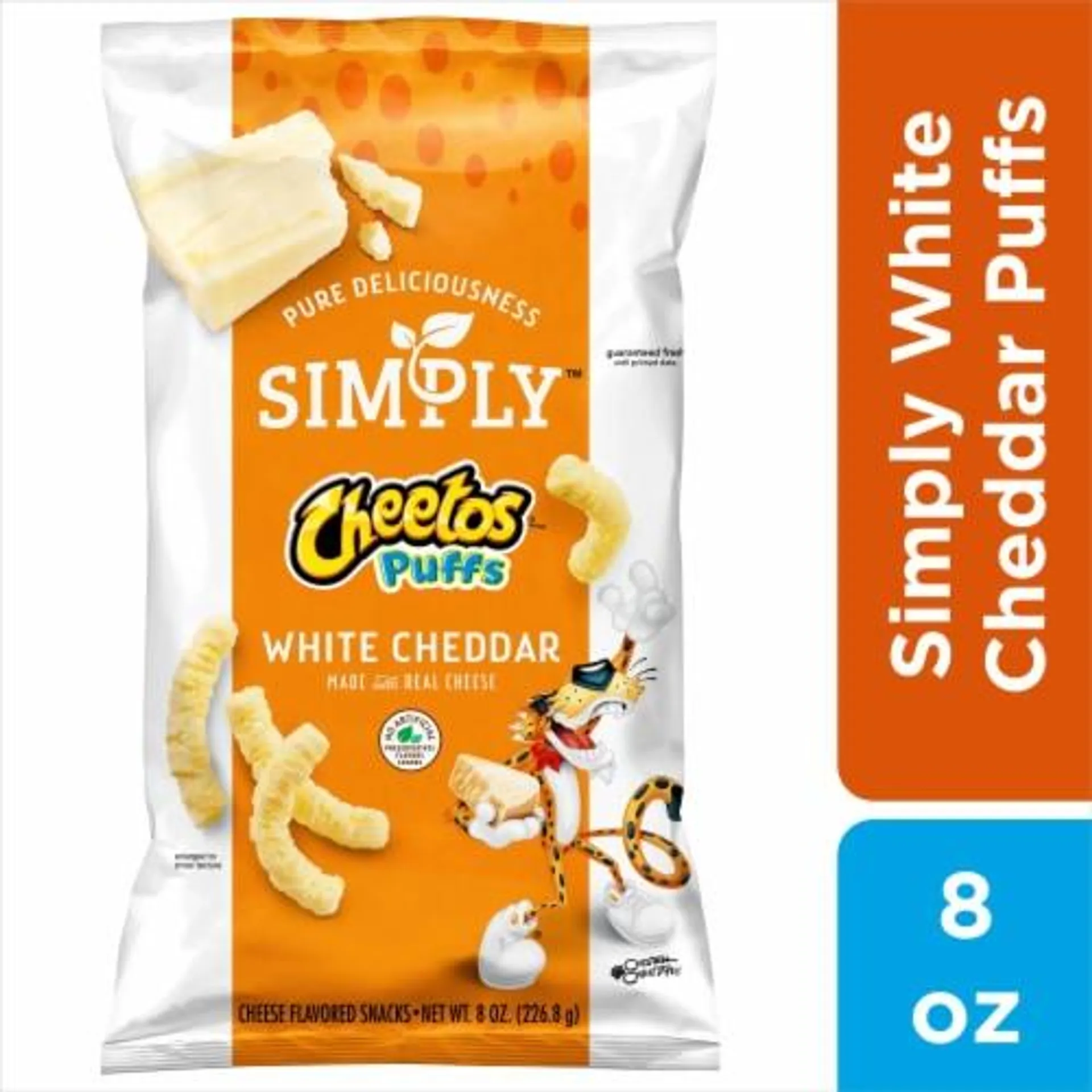 Cheetos® Simply White Cheddar Puffs Chips