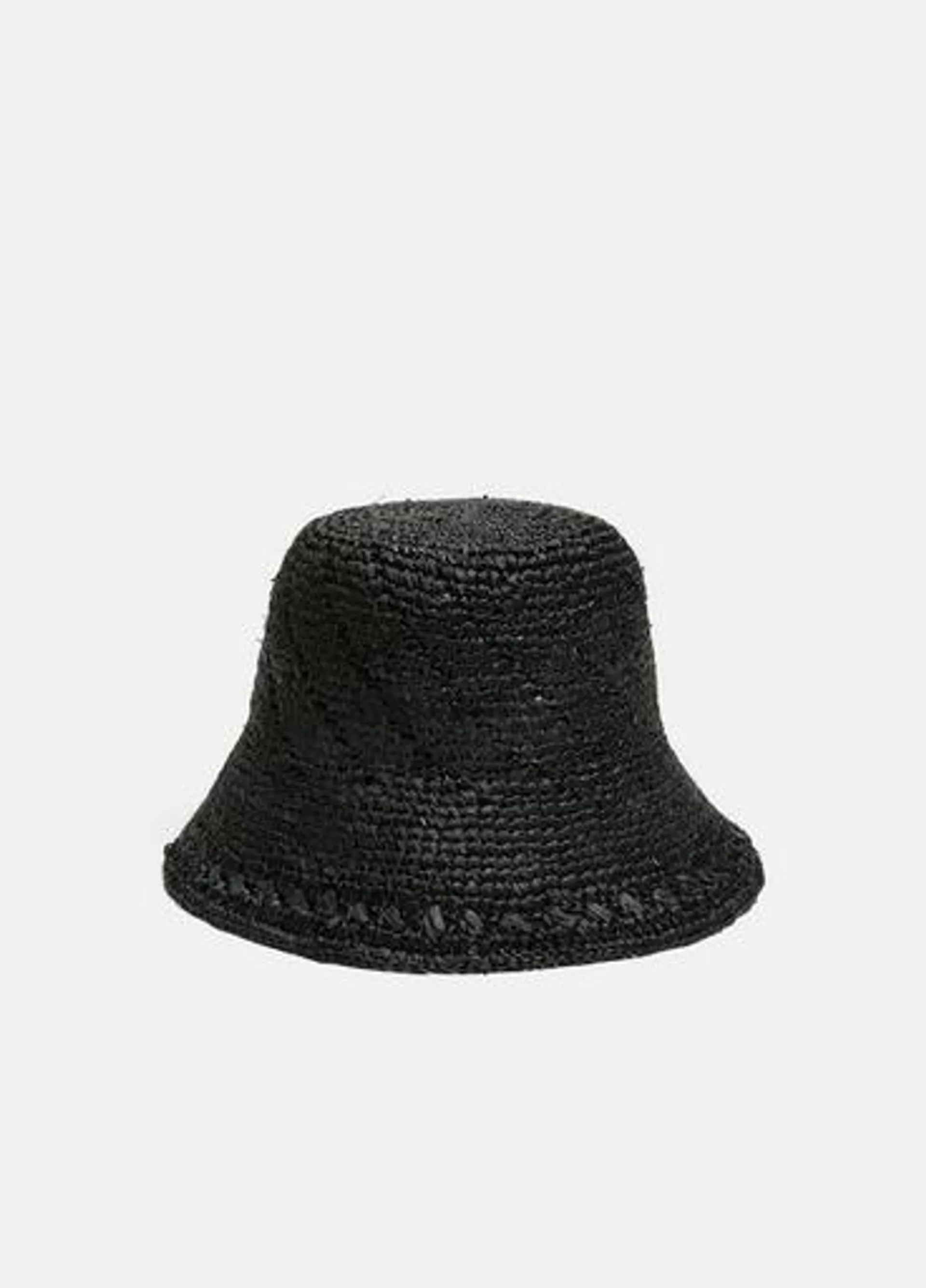 Straw Bucket Hat