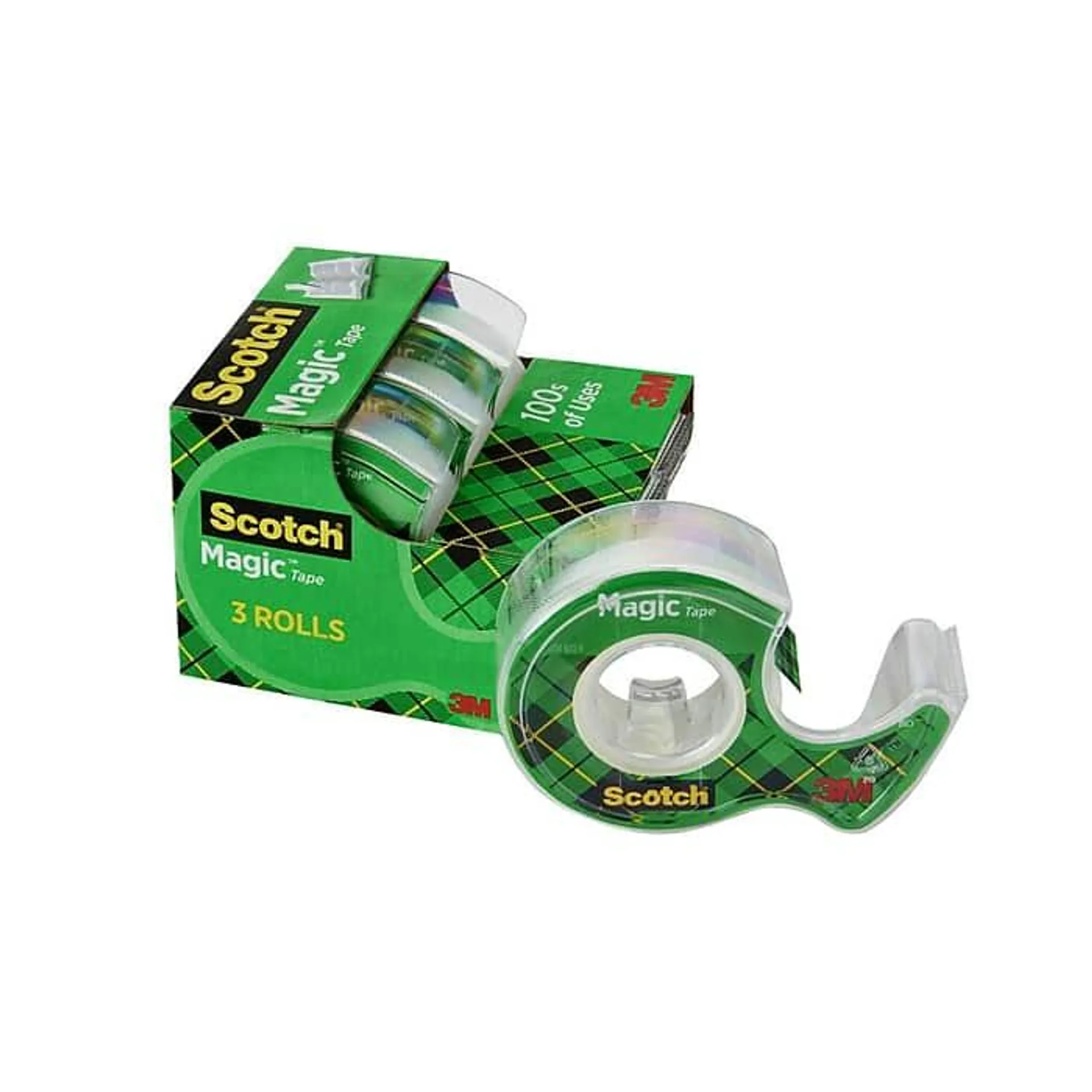 Scotch Magic Invisible Clear Tape With Dispenser,