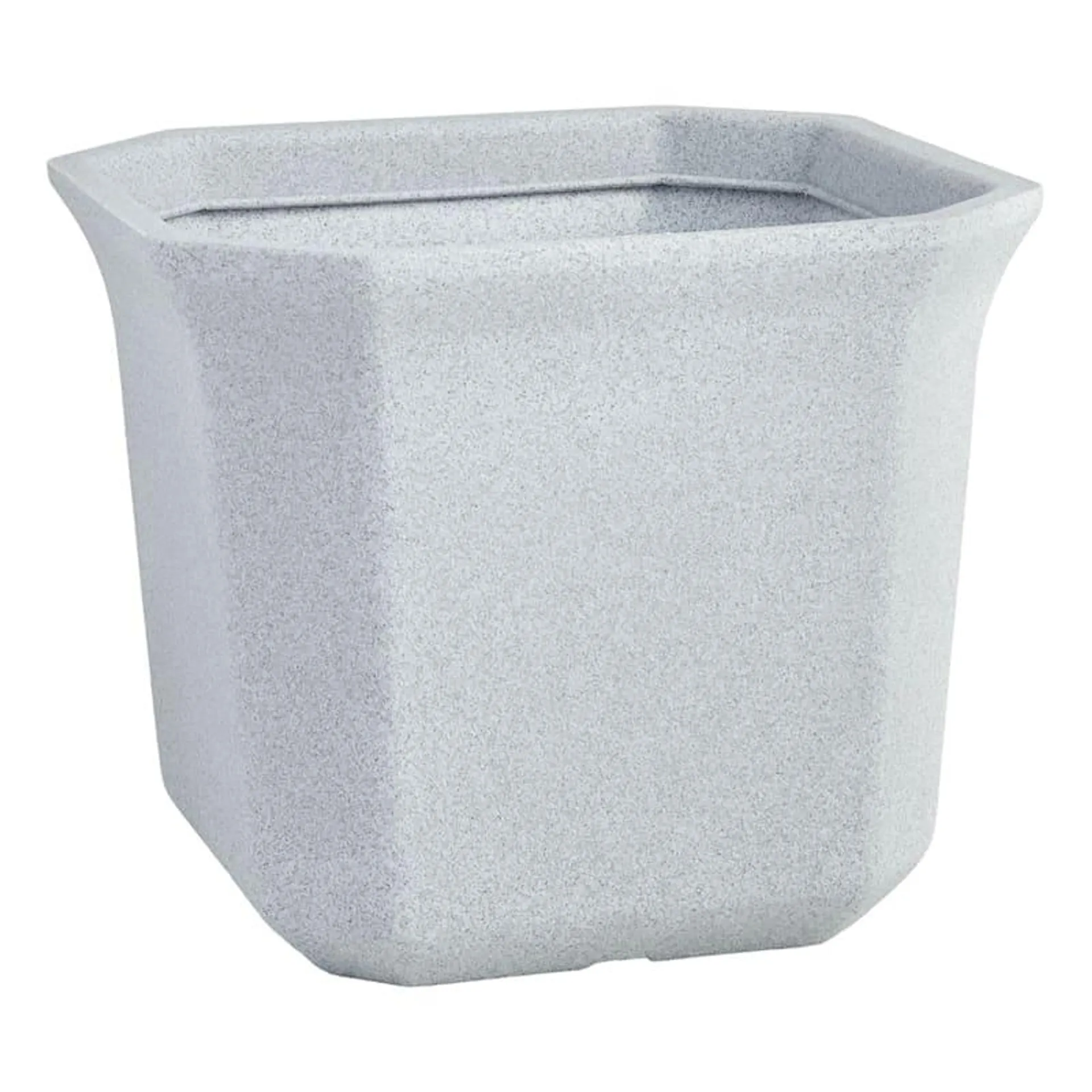 Granite Square Bell Outdoor Planter, Large