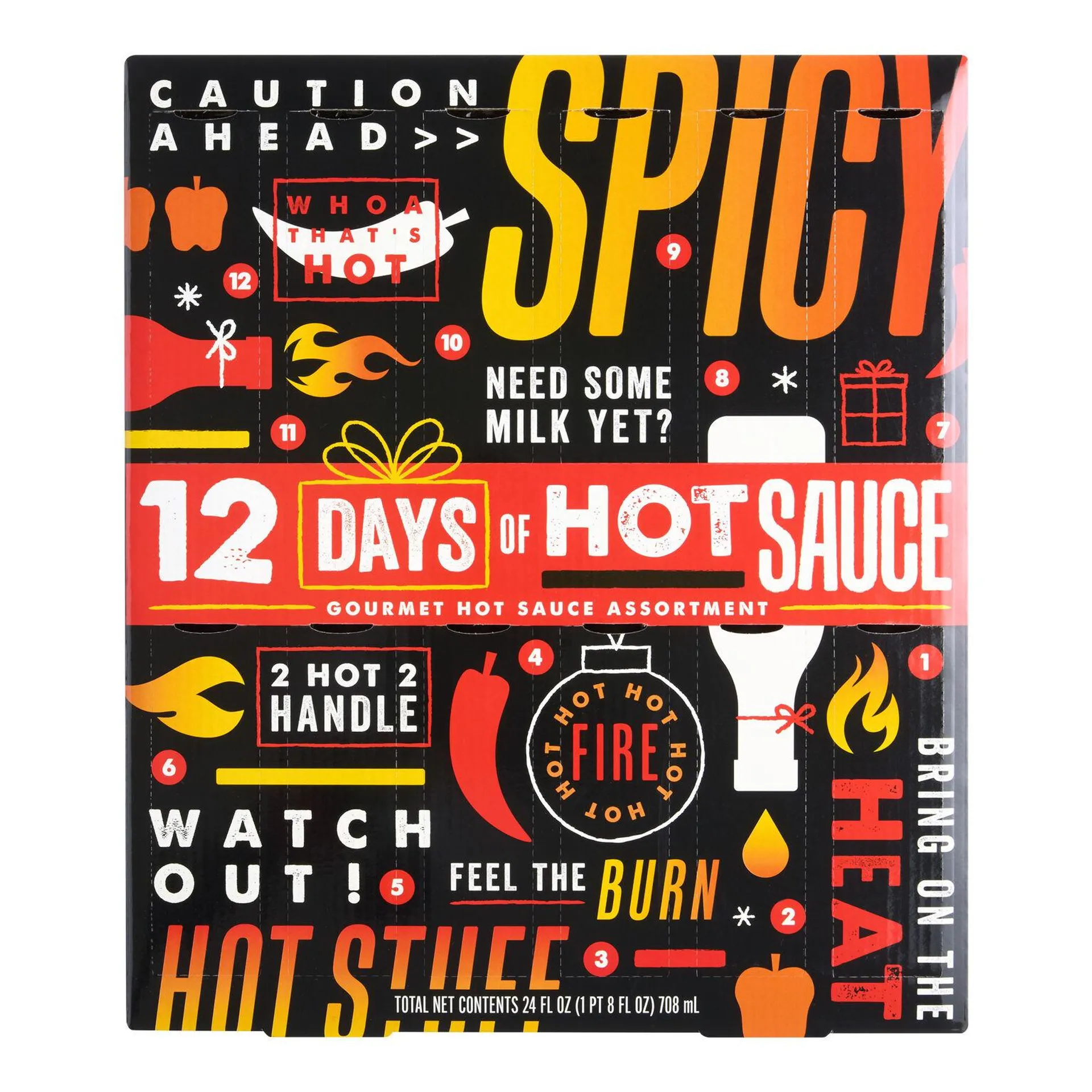 12 Days of Hot Sauce Variety Gift Set