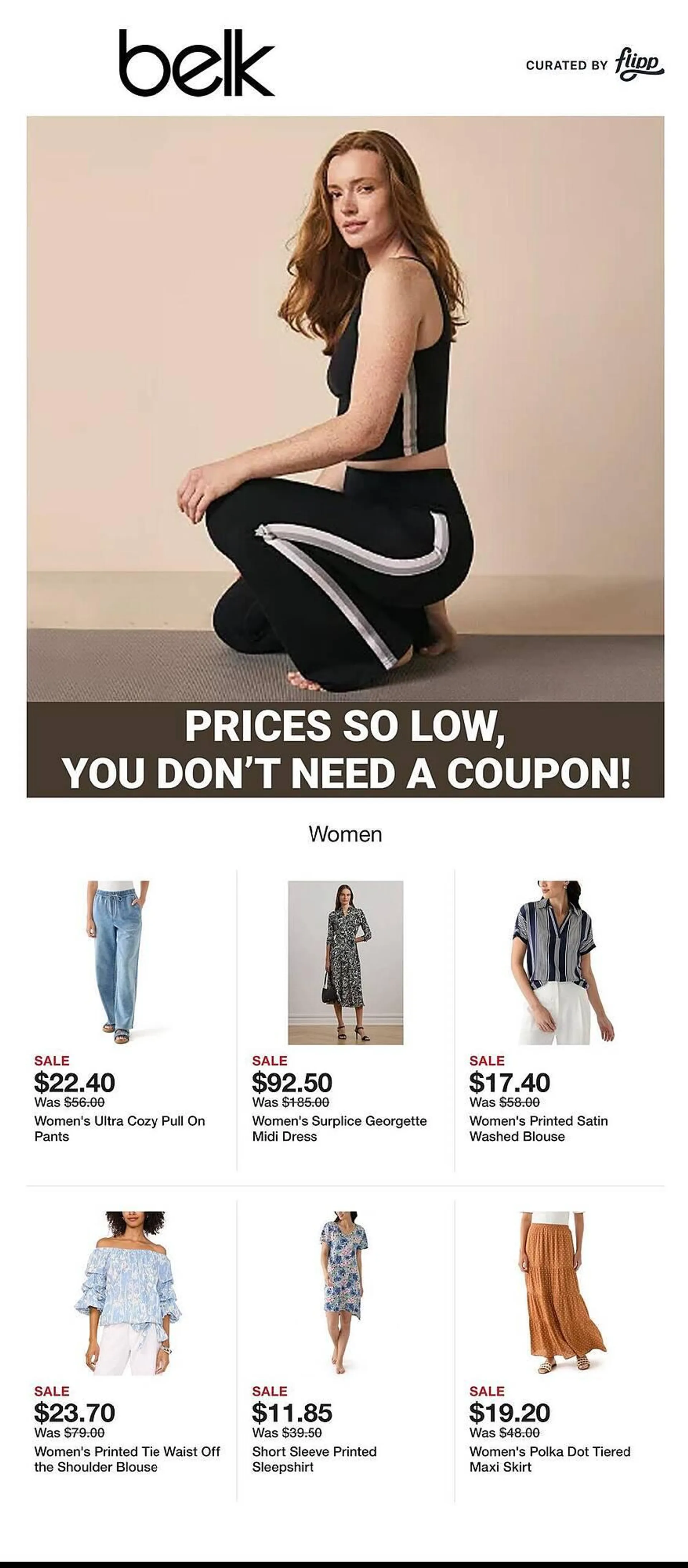Weekly ad Belk Weekly Ad from August 11 to August 17 2025 - Page 1