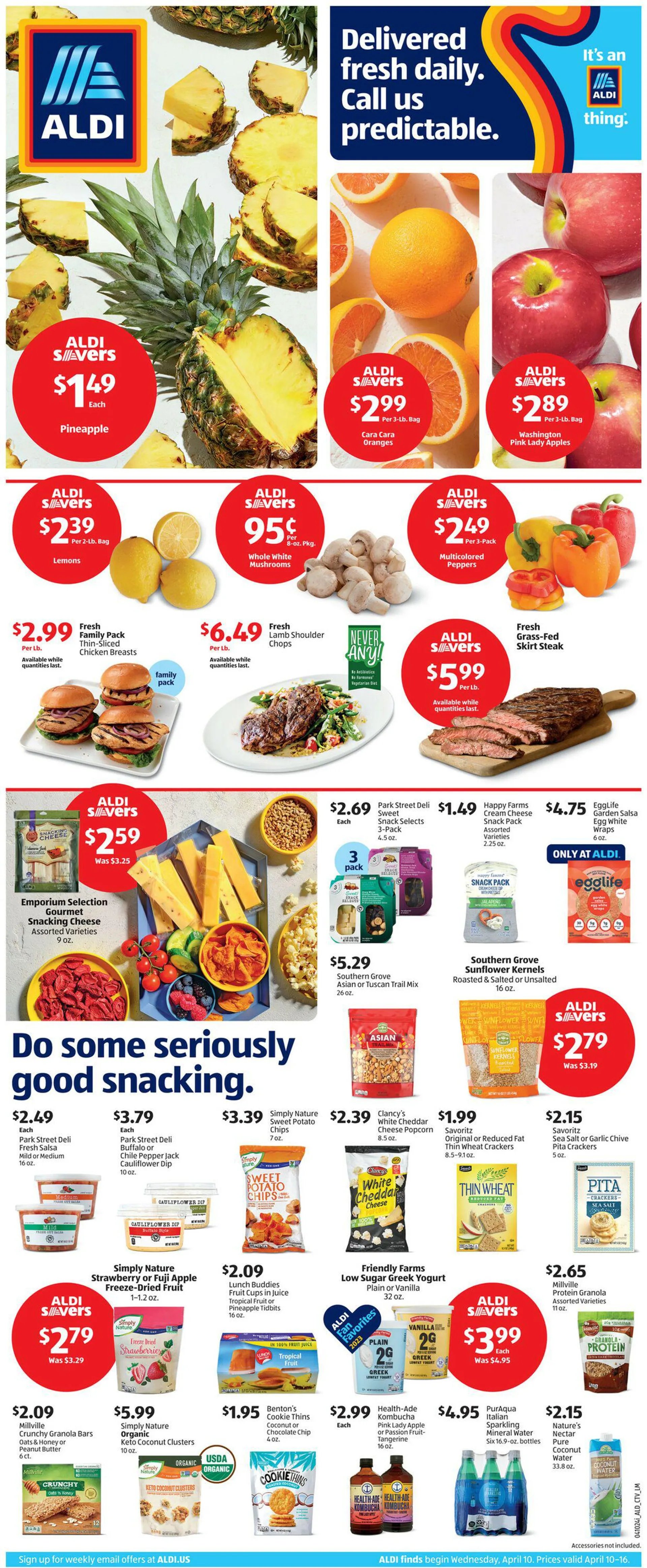 Weekly ad ALDI - New York, NY Current weekly ad from April 10 to April 16 2024 - Page 