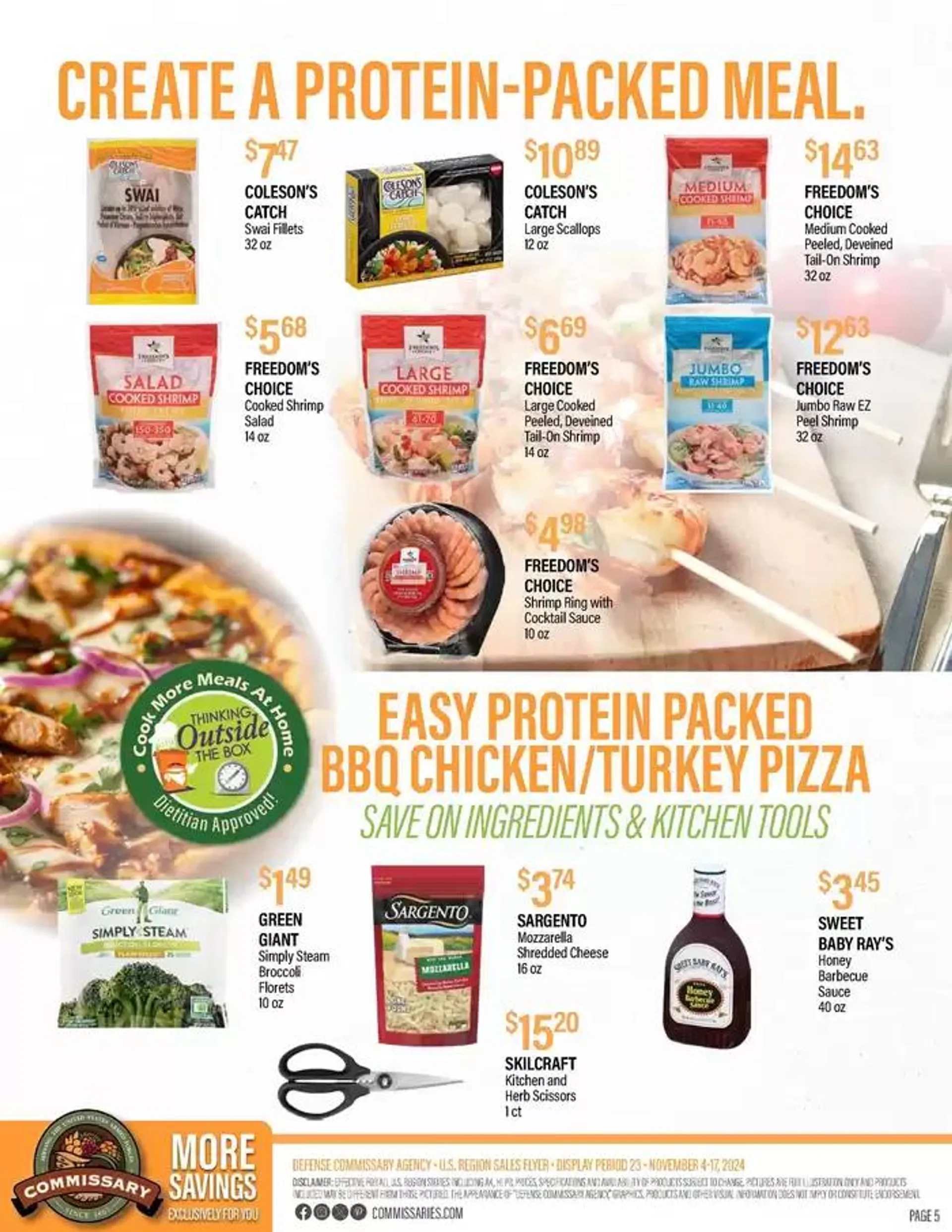 Weekly ad Flyer Commissary from November 4 to November 17 2024 - Page 5