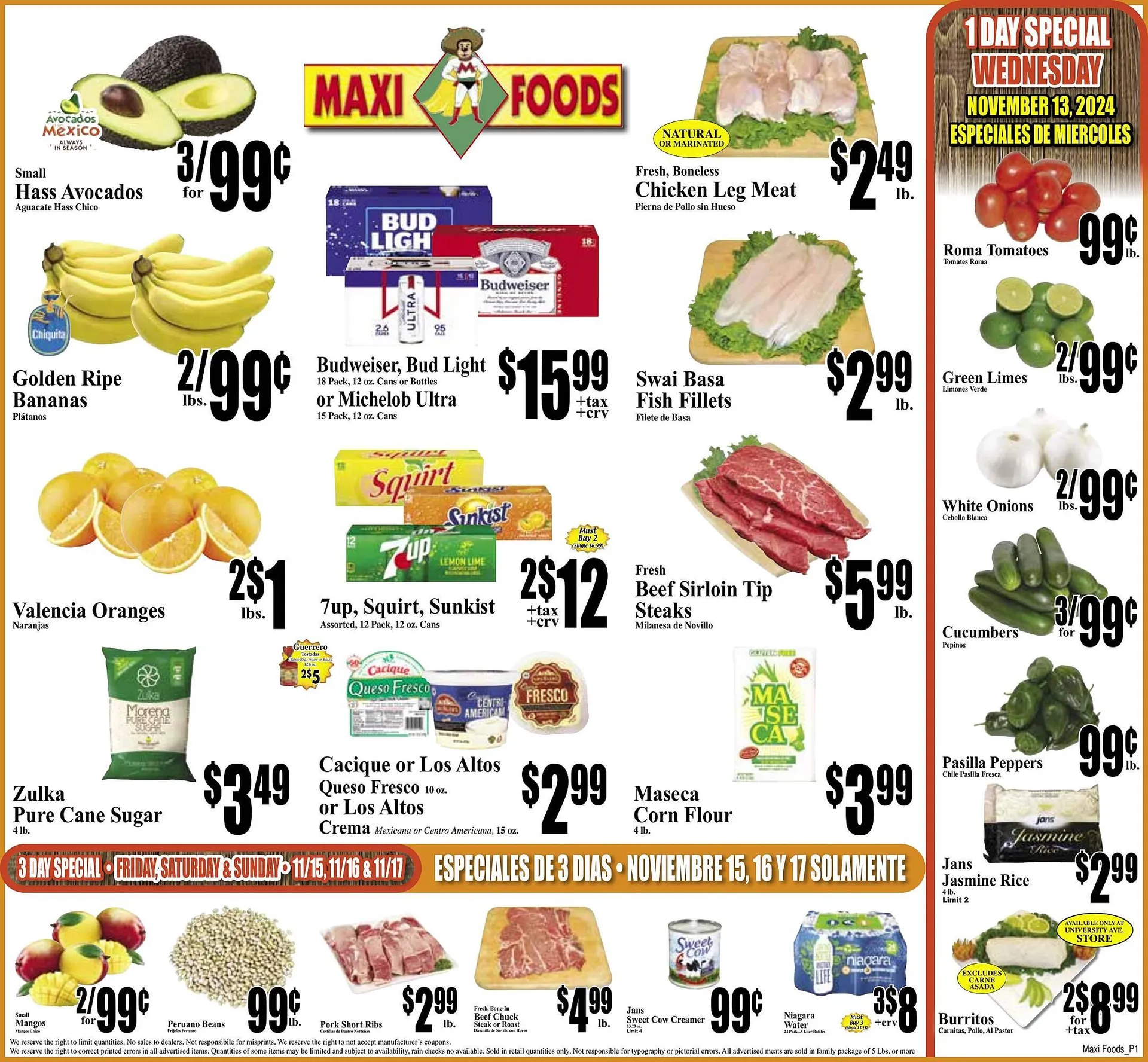 Maxi Foods Weekly Ad - 1