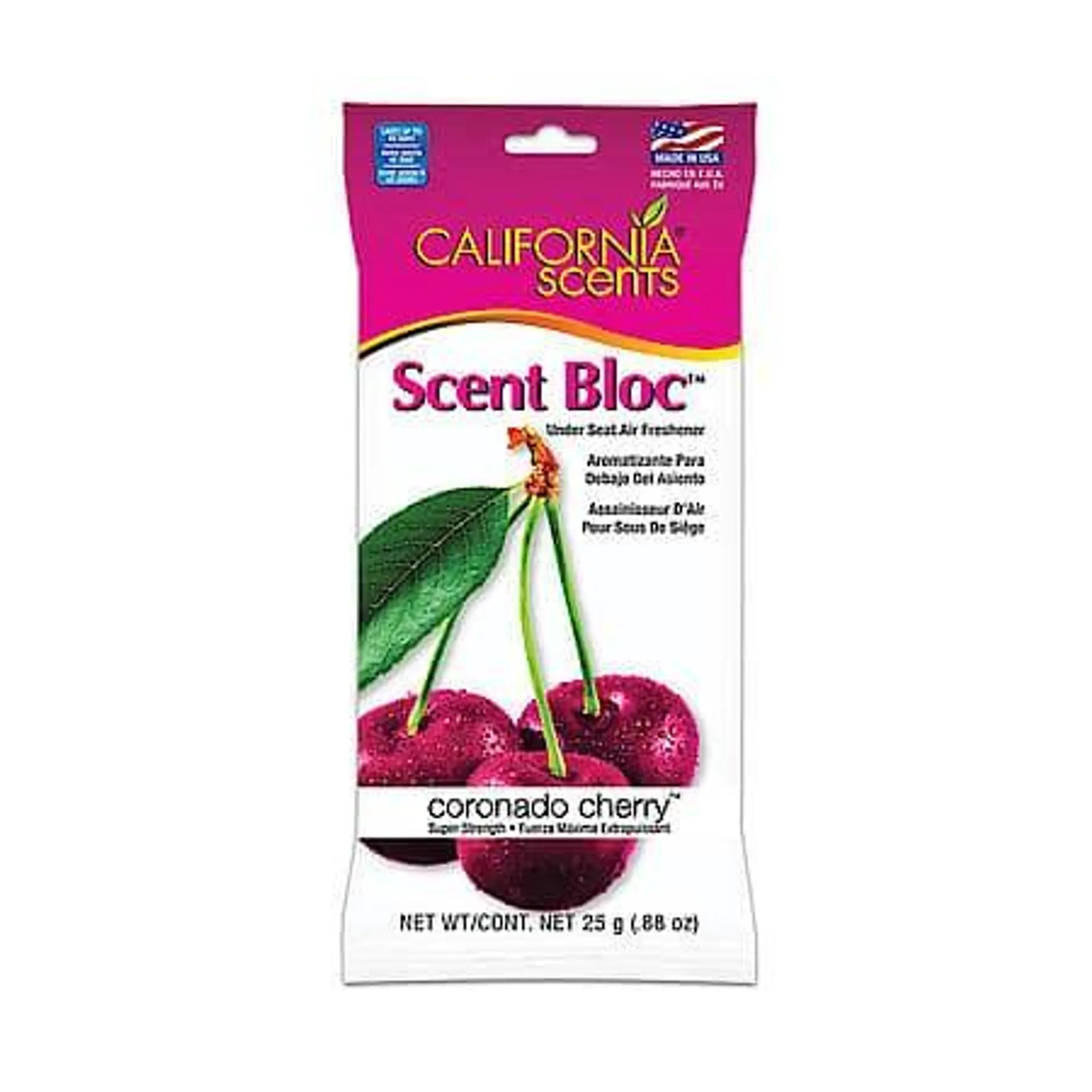 Scent Bloc Fiber Air Freshener: Coronado Cherry Scent, 1 Pack