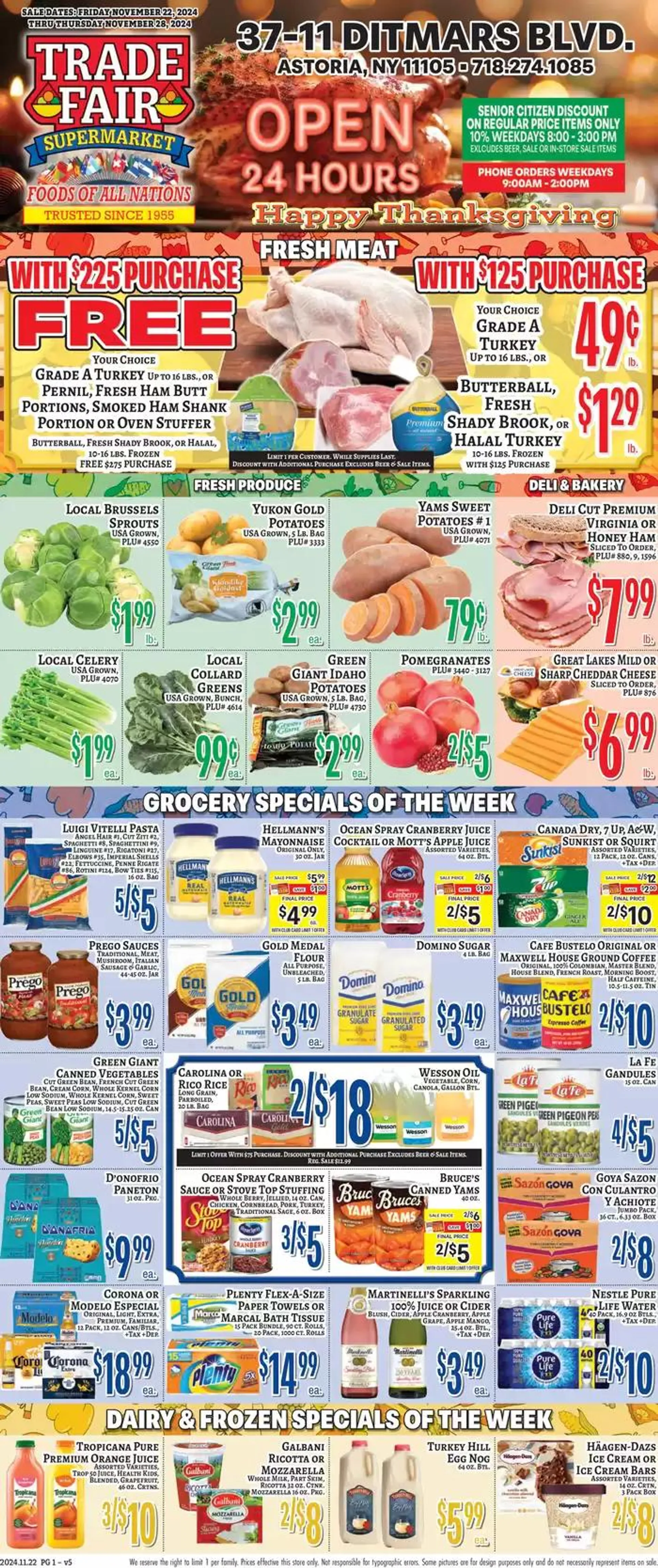 Weekly ad Save now with our deals from November 22 to December 6 2024 - Page 1