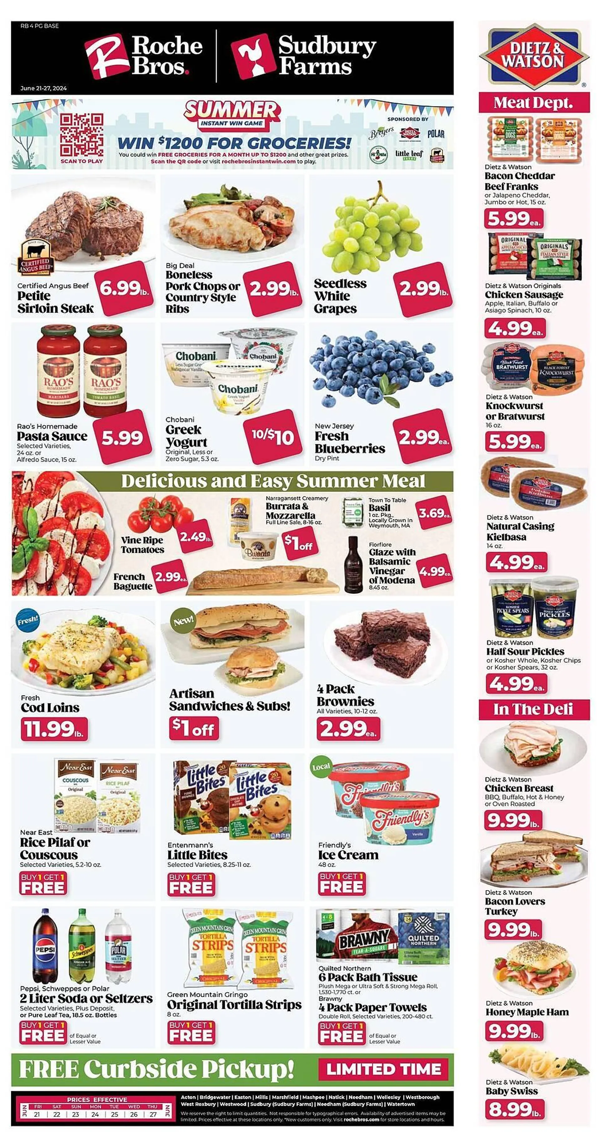 Roche Bros Weekly Ad - 1