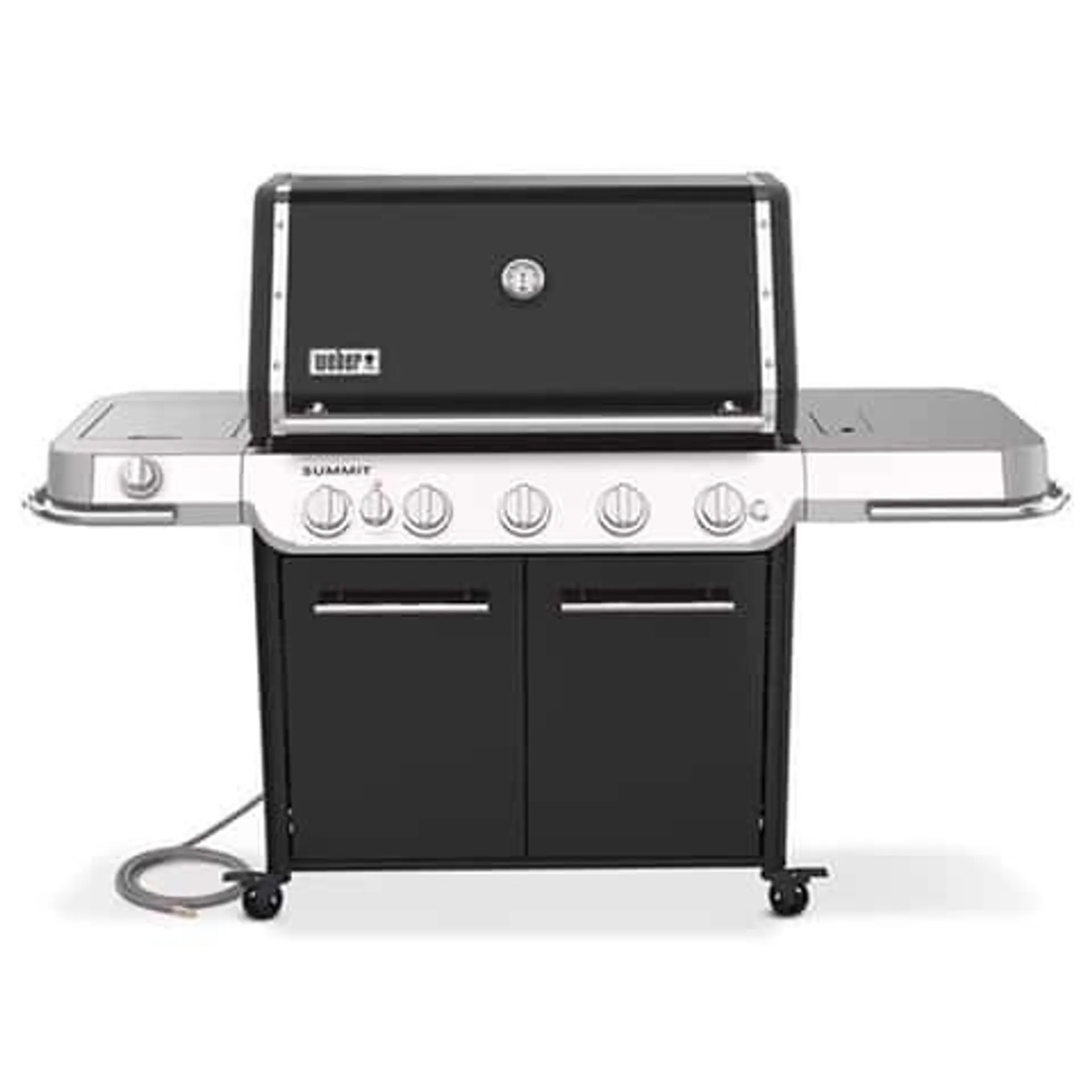 Weber Summit FS38 E 5 Burner Natural Gas Grill Black