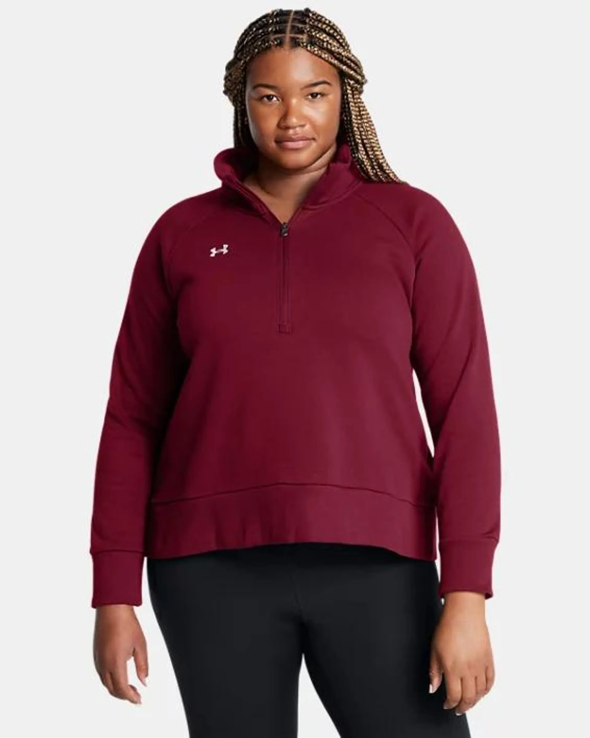 Women's UA Rival Fleece ½ Zip